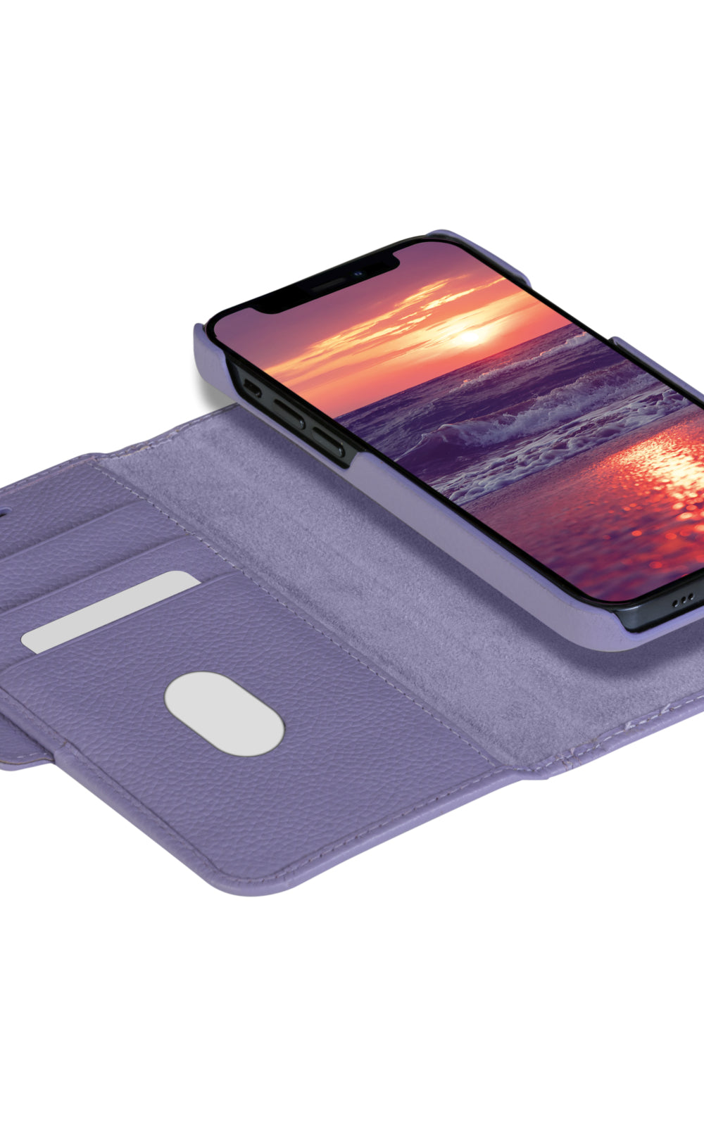 dbramante1928 New York Wallethülle – für Apple iPhone 13 Pro, 3 Kartenfächer, Violett