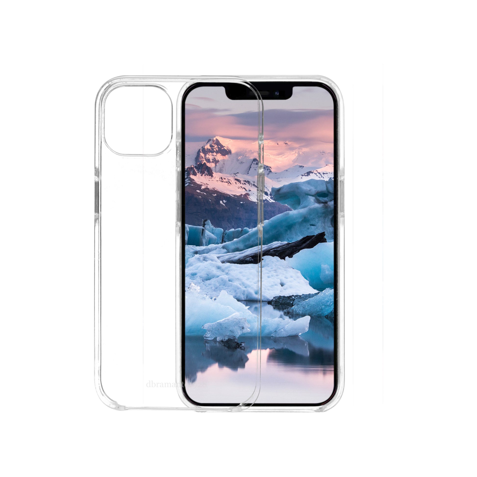 dbramante1928 Iceland Backcover – für Apple iPhone 13 mini, Recycling-Kunststoff, transparent