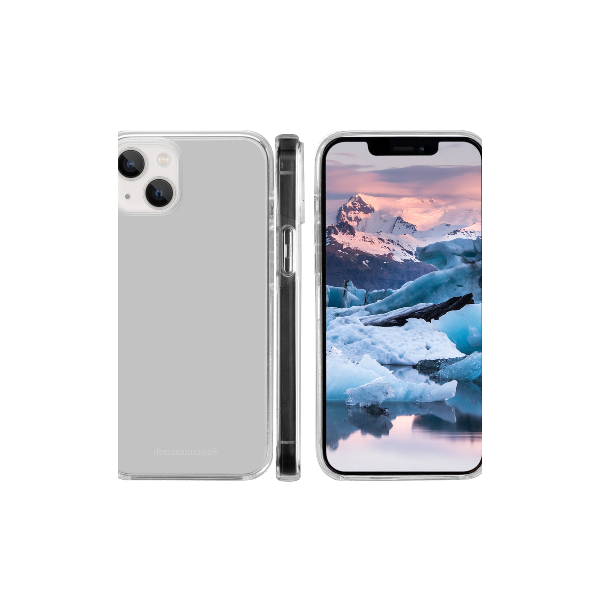 dbramante1928 Iceland Backcover – für Apple iPhone 13 mini, Recycling-Kunststoff, transparent