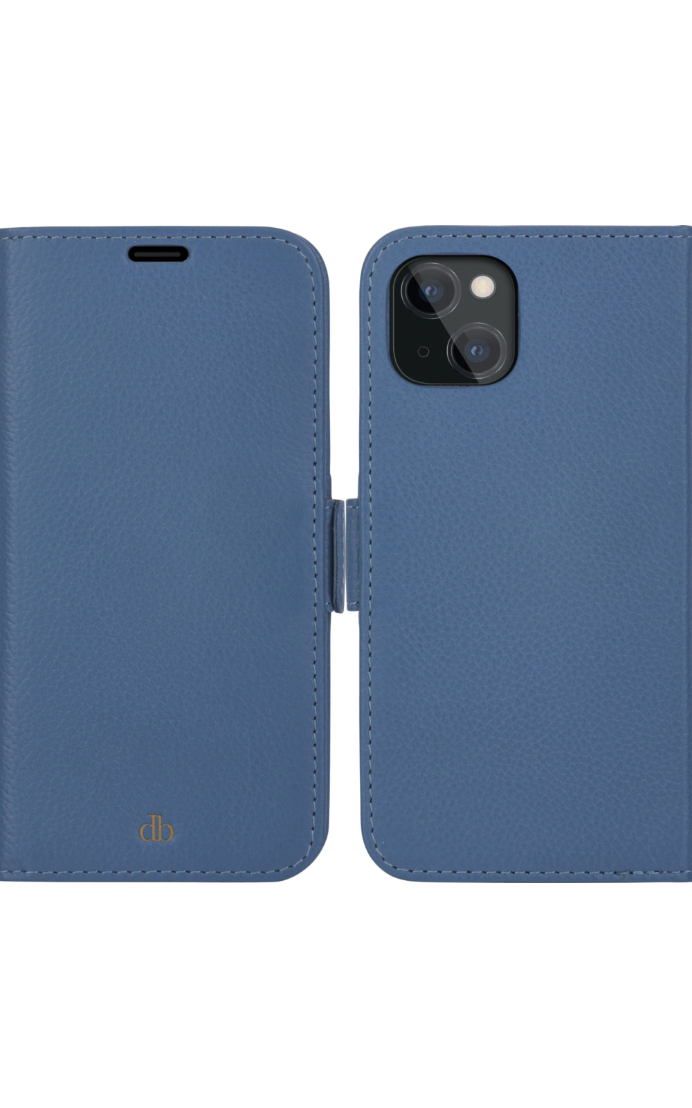 dbramante1928 New York – Wallethülle – für Apple iPhone 13, 3 Kartenfächer, Ultramarinblau