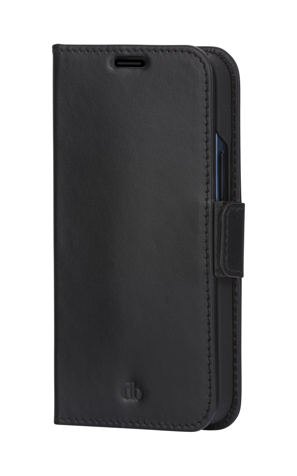dbramante1928 Copenhagen Slim – Wallethülle – für Apple iPhone 13, 3 Kartenfächer, Leder, Schwarz