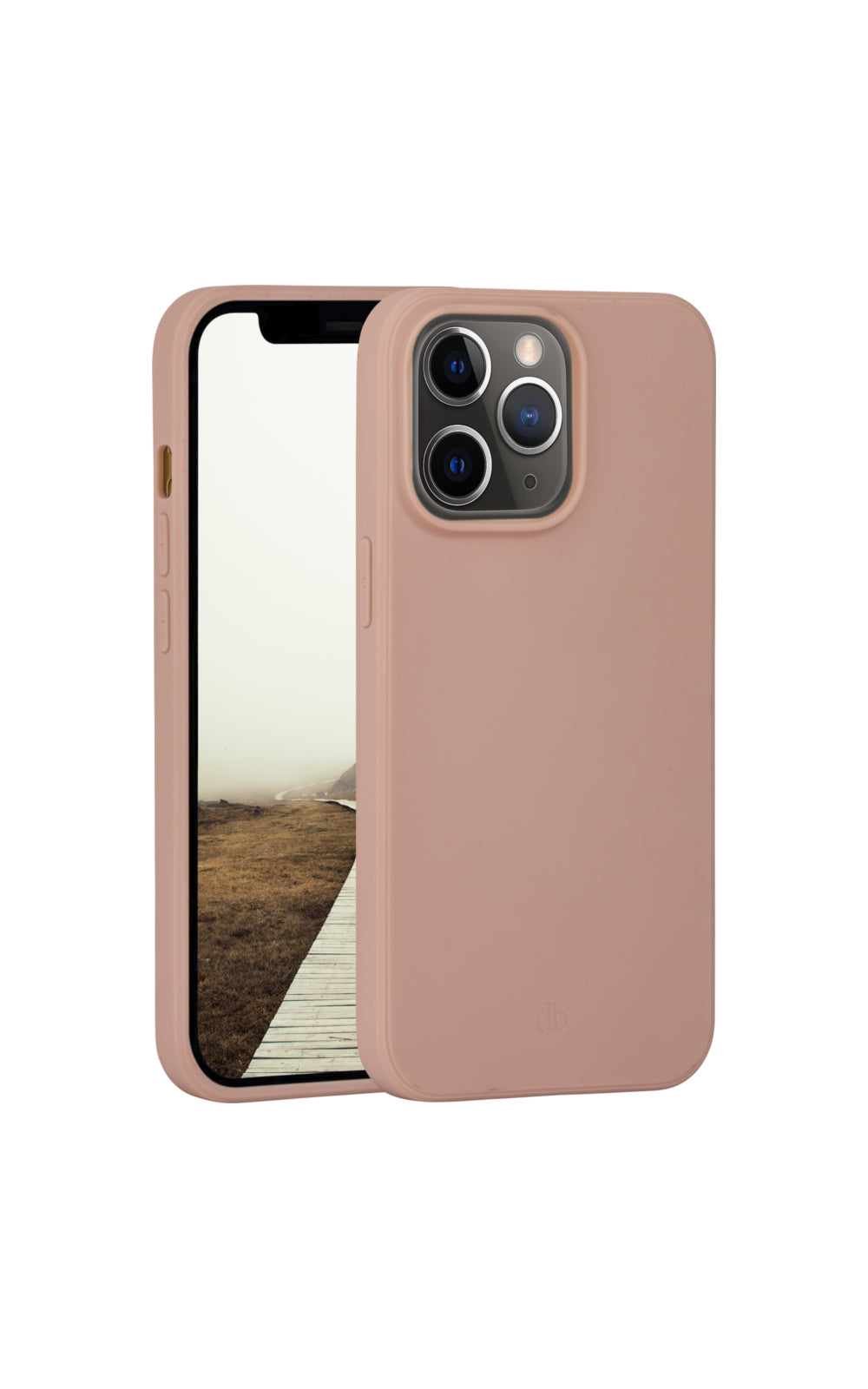 dbramante1928 Greenland Backcover – für Apple iPhone 13 Pro Max, Pink Sand