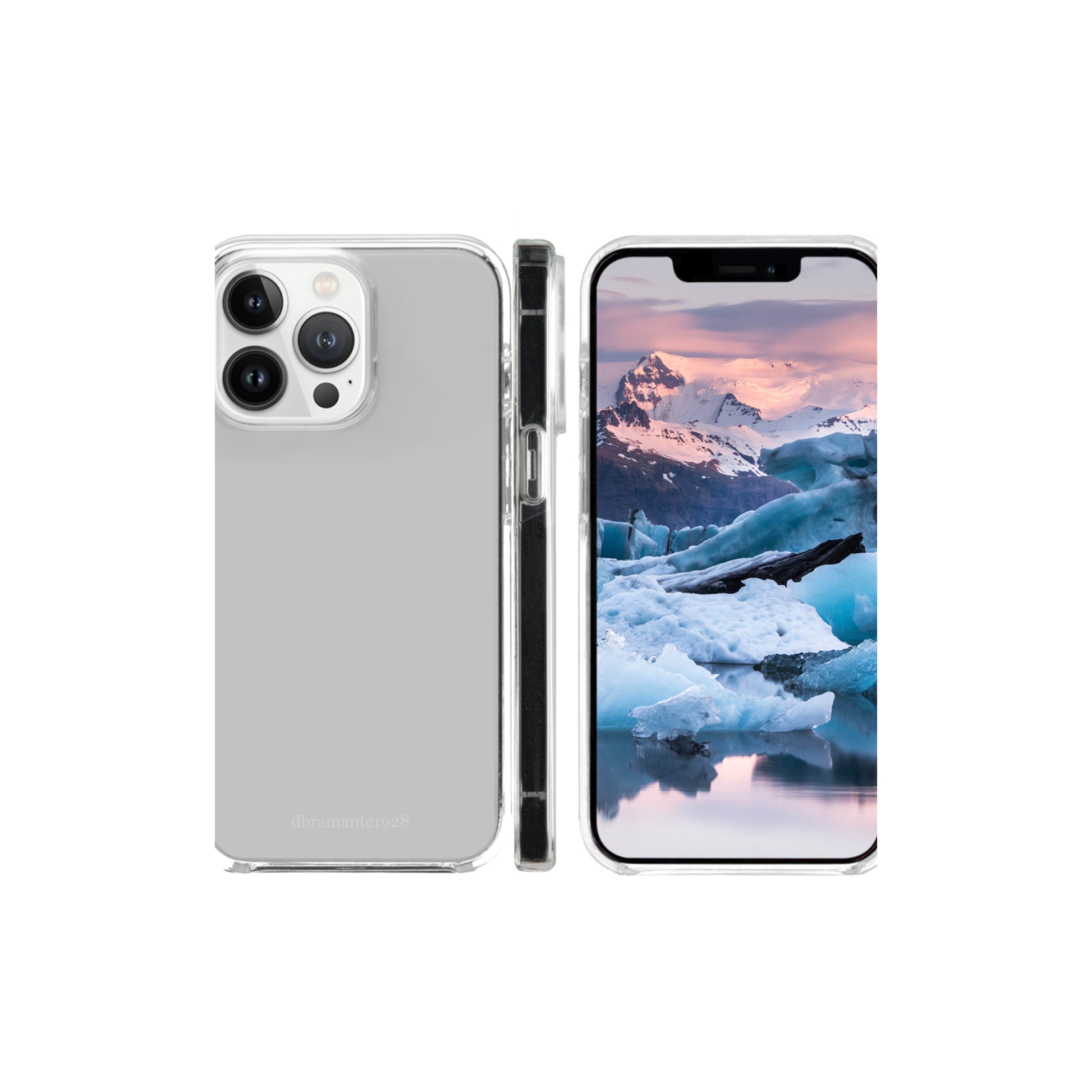 dbramante1928 Iceland Backcover – für Apple iPhone 13/13 Pro, Recycling-Kunststoff, transparent