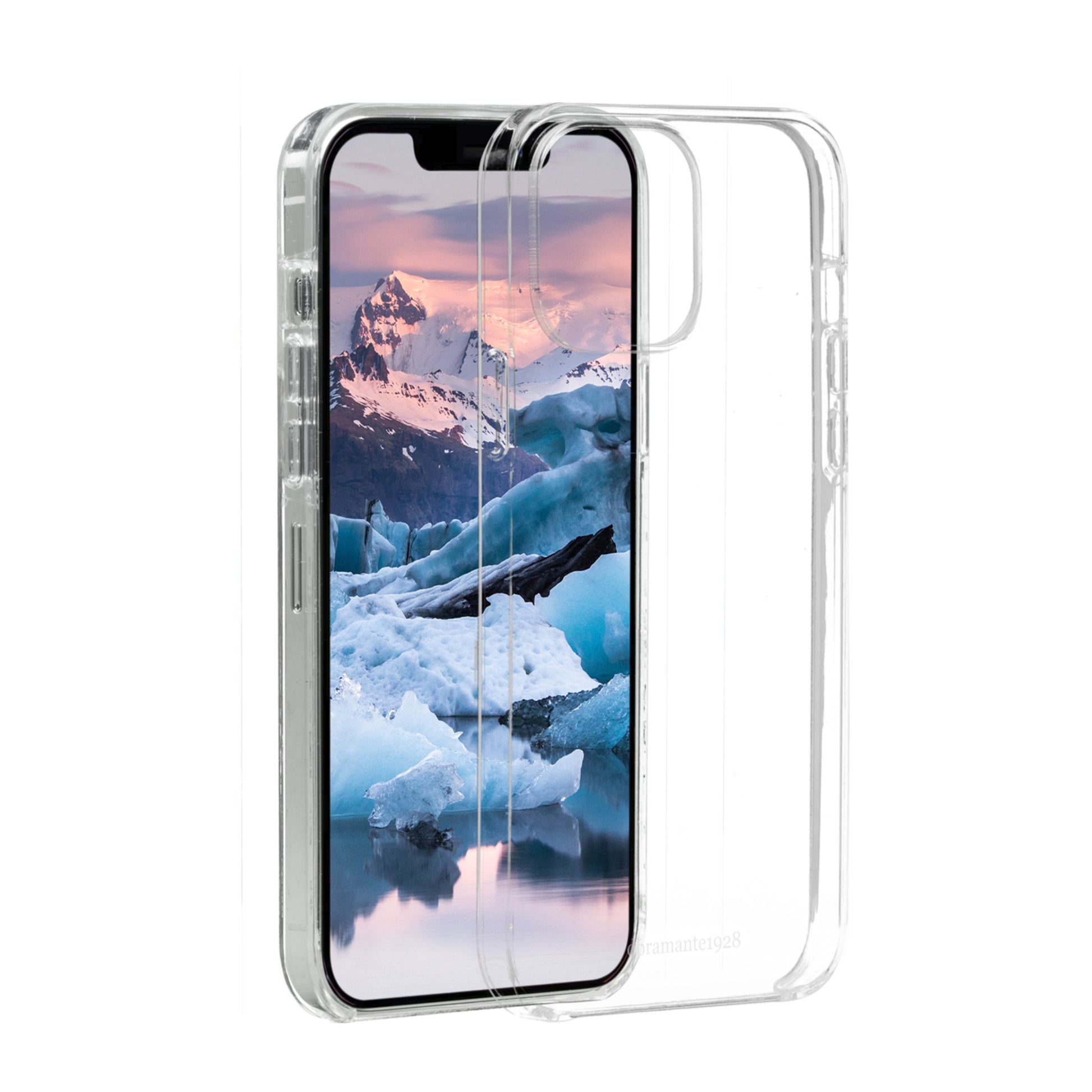 dbramante1928 Iceland Backcover – für Apple iPhone 13/13 Pro, Recycling-Kunststoff, transparent
