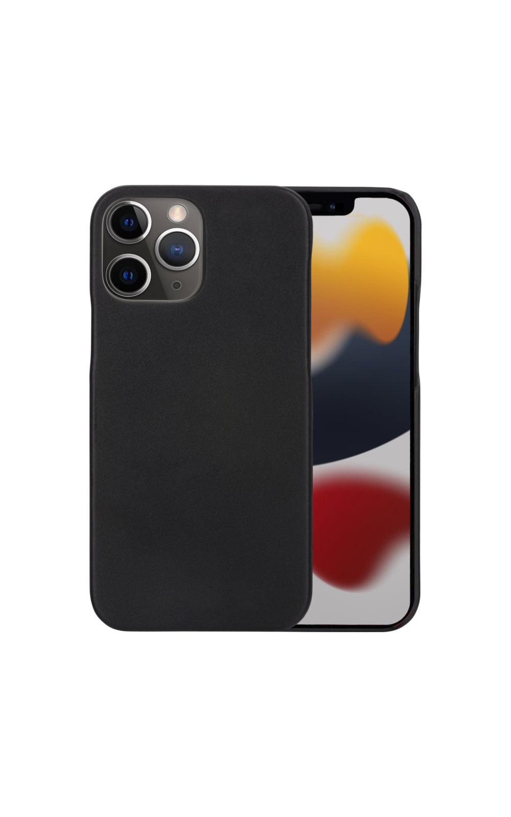 dbramante1928 Lynge Wallethülle – für Apple iPhone 13 Pro Max, 3 Kartenfächer, Leder, schwarz