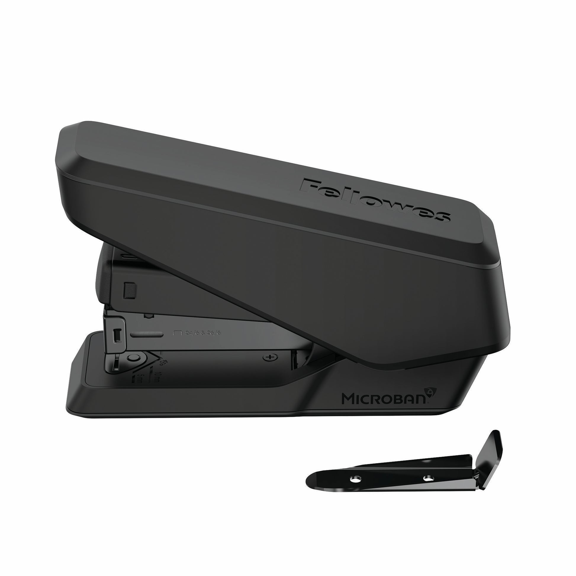 Fellowes LX840 Heftgerät – 25 Blatt, Abnehmbarer Klammerentferner, Schwarz