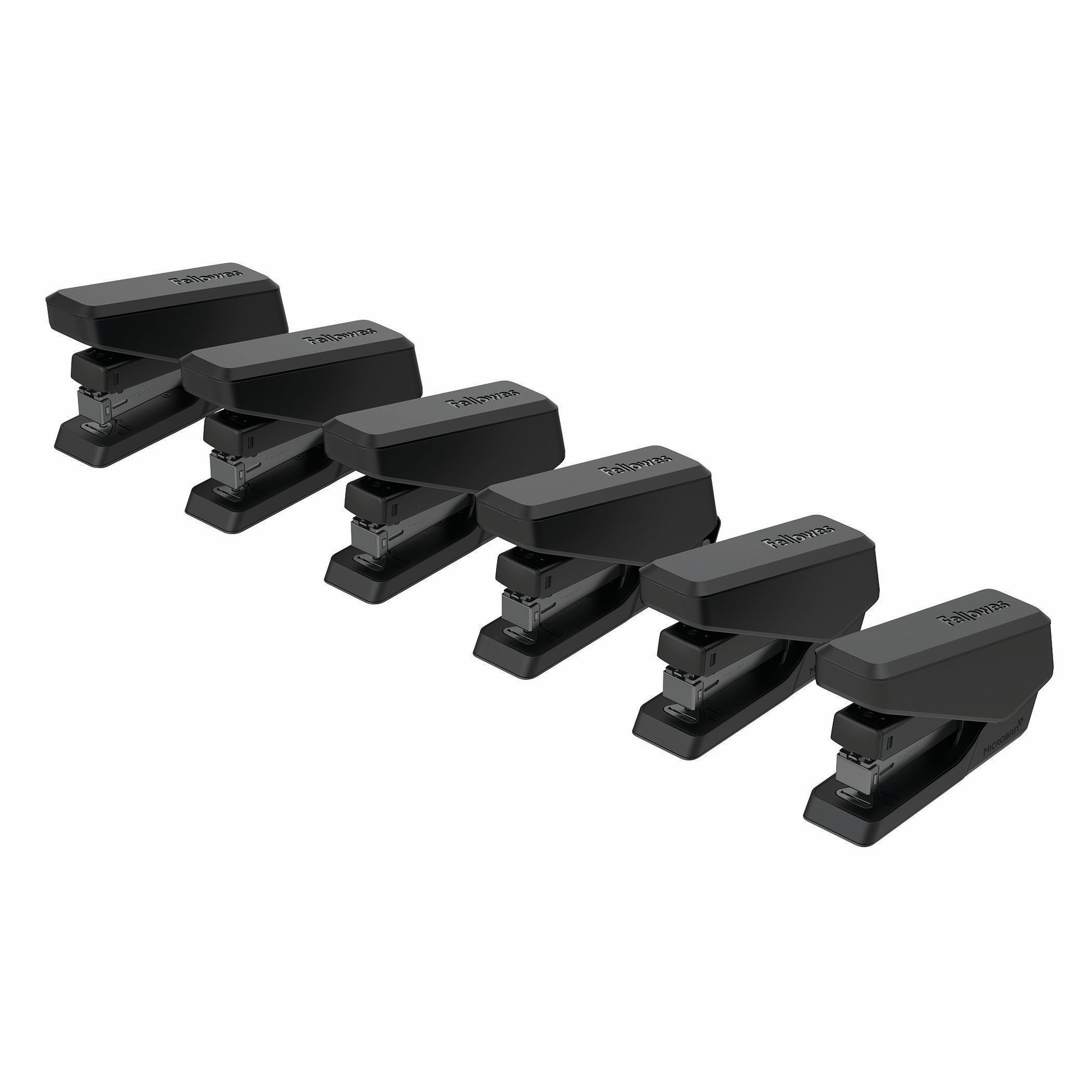 Fellowes LX840 Heftgerät – 25 Blatt, Abnehmbarer Klammerentferner, Schwarz