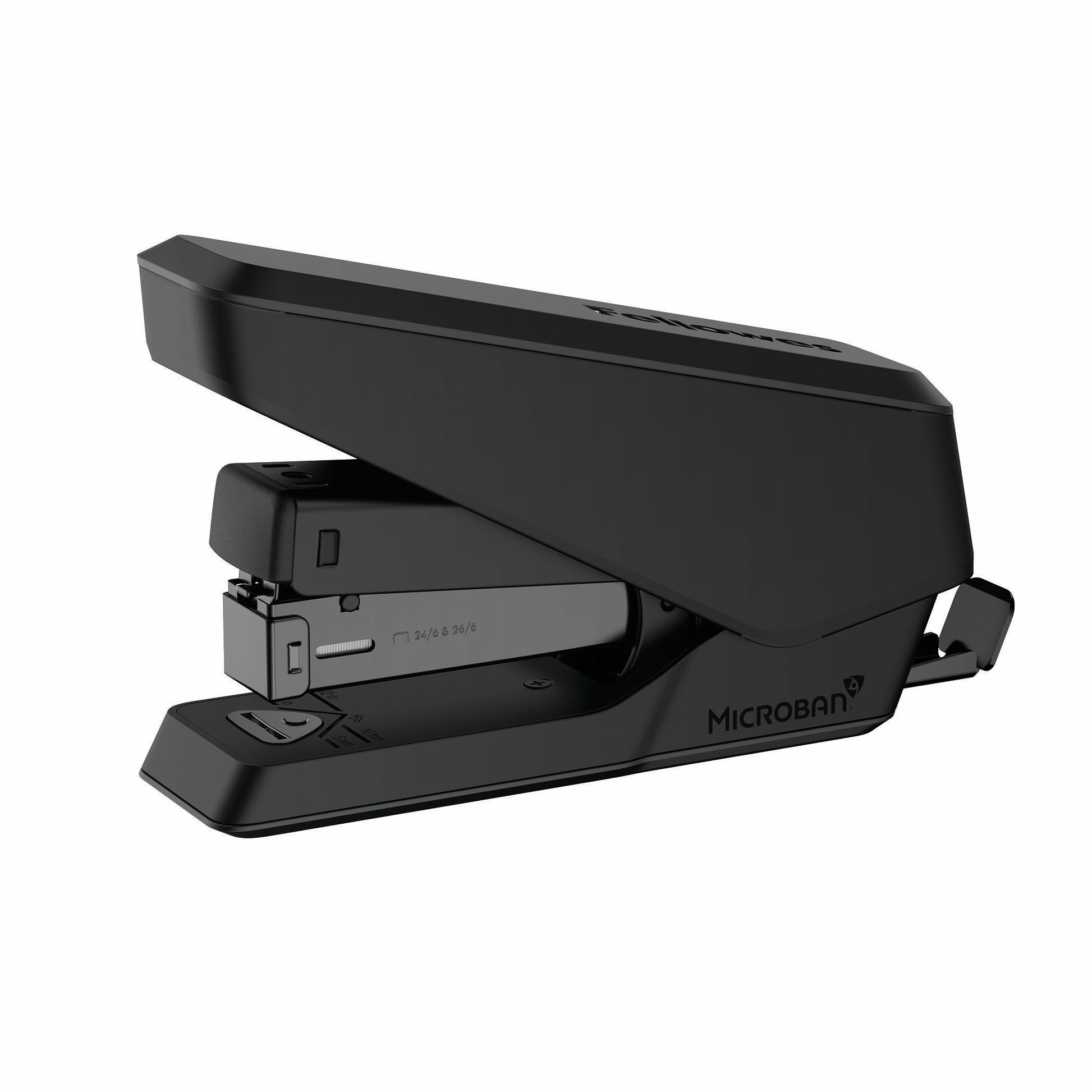 Fellowes LX840 Heftgerät – 25 Blatt, Abnehmbarer Klammerentferner, Schwarz