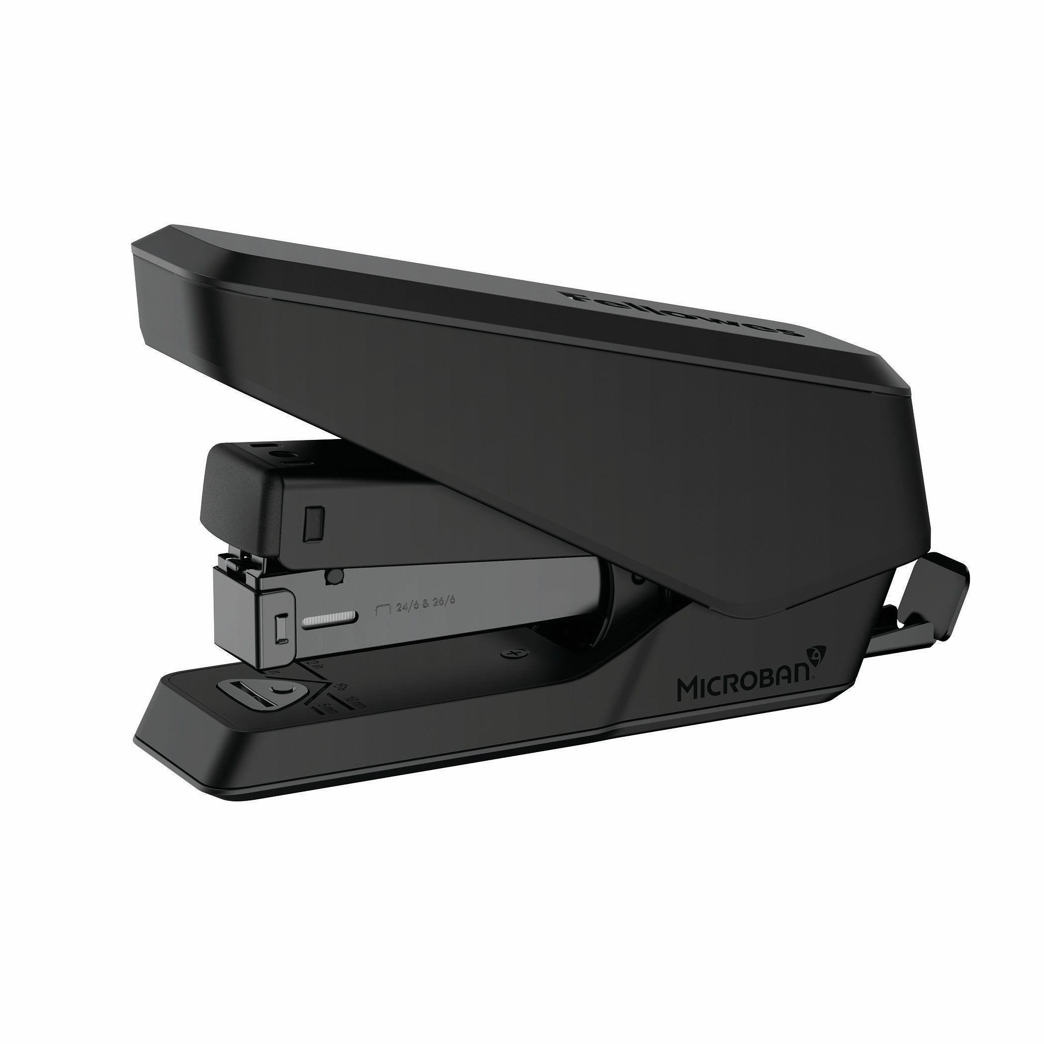 Fellowes LX840 Heftgerät – 25 Blatt, Abnehmbarer Klammerentferner, Schwarz