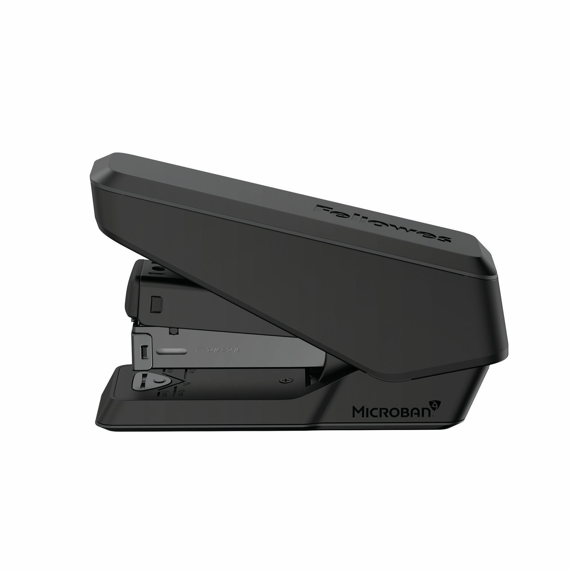 Fellowes LX840 Heftgerät – 25 Blatt, Abnehmbarer Klammerentferner, Schwarz