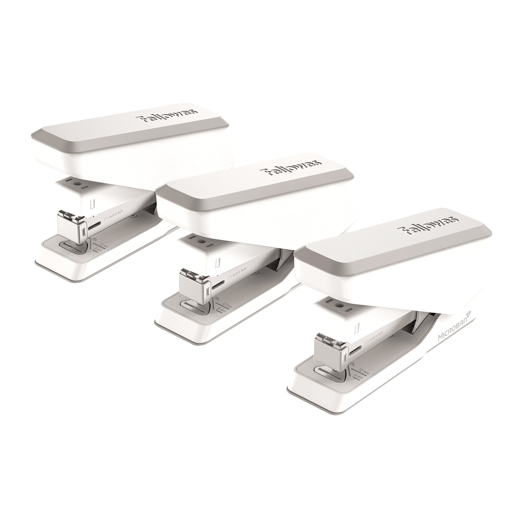 Fellowes LX840 Heftgerät – 25 Blatt, Weiss