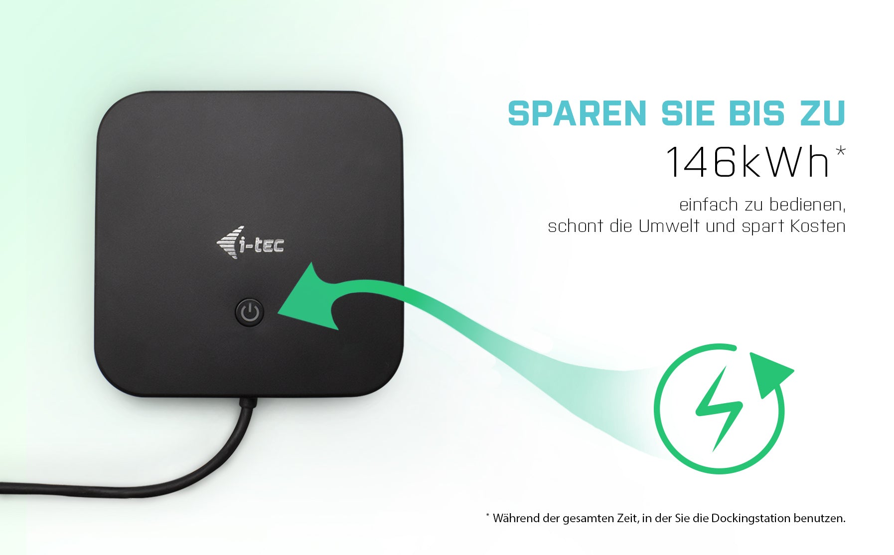 i-tec Dockingstation – USB-C, 1× DP, 1× HDMI, 5× USB-A, 2× USB-C, 100 W PD, GbE, 3,5 mm Audio, für Windows/Mac