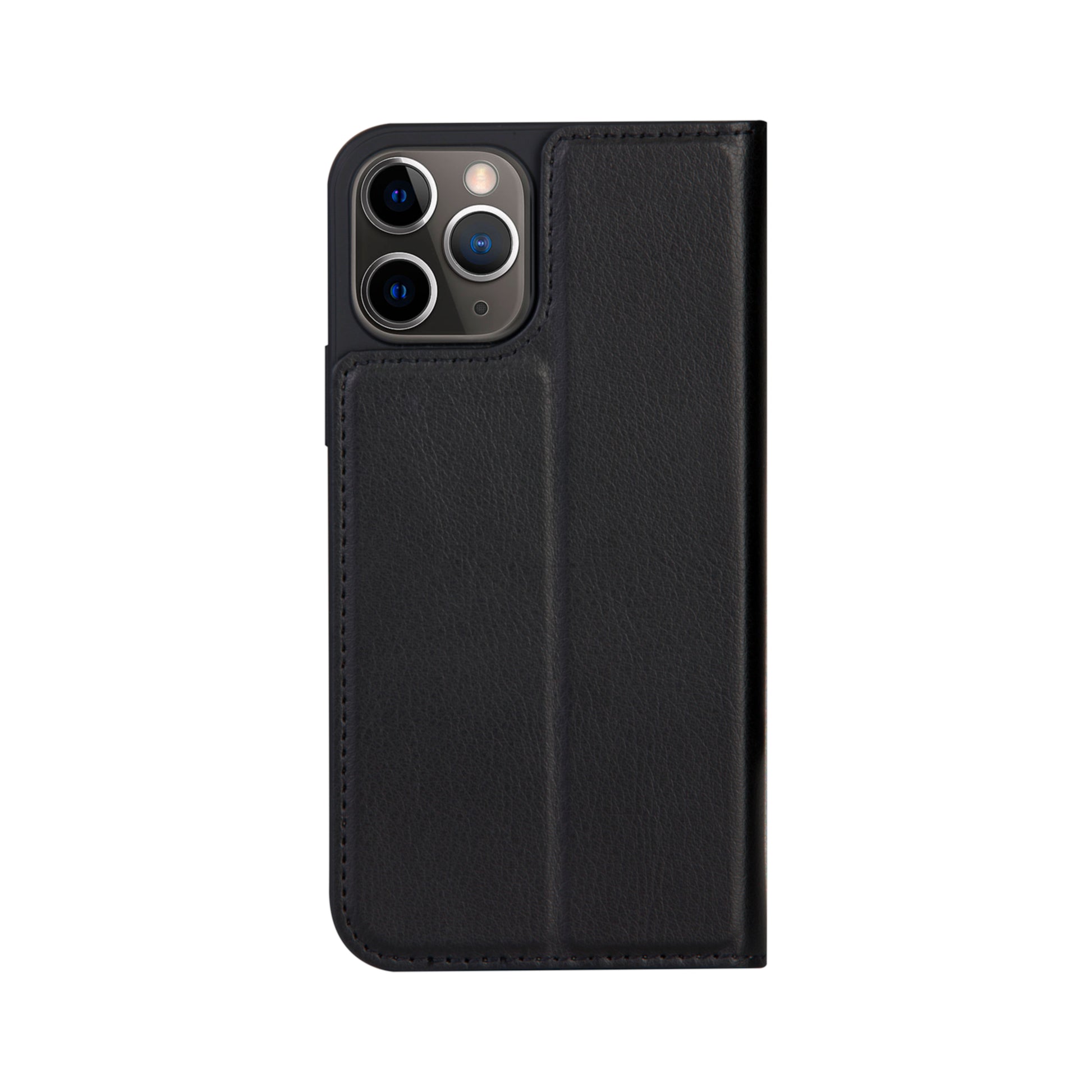 dbramante1928 Wallethülle – für Apple iPhone 13 Pro Max, 3 Kartenfächer, PU, Schwarz, kabelloses Laden