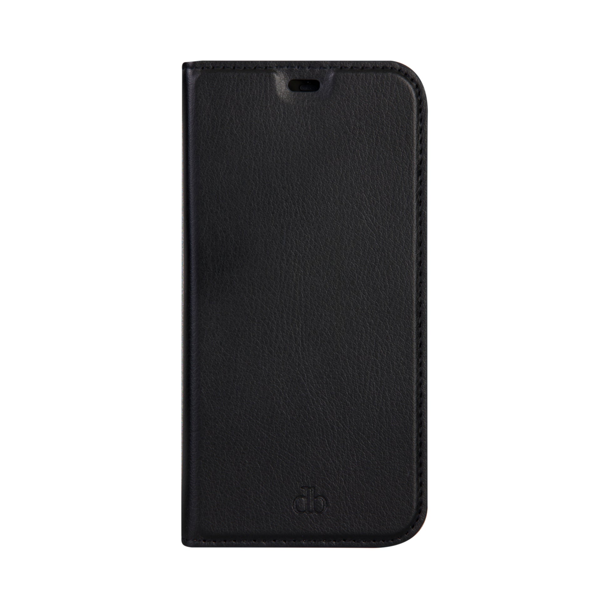 dbramante1928 Wallethülle – für Apple iPhone 13/13 Pro, 1 Kartenfach, PU, schwarz, kabelloses Laden