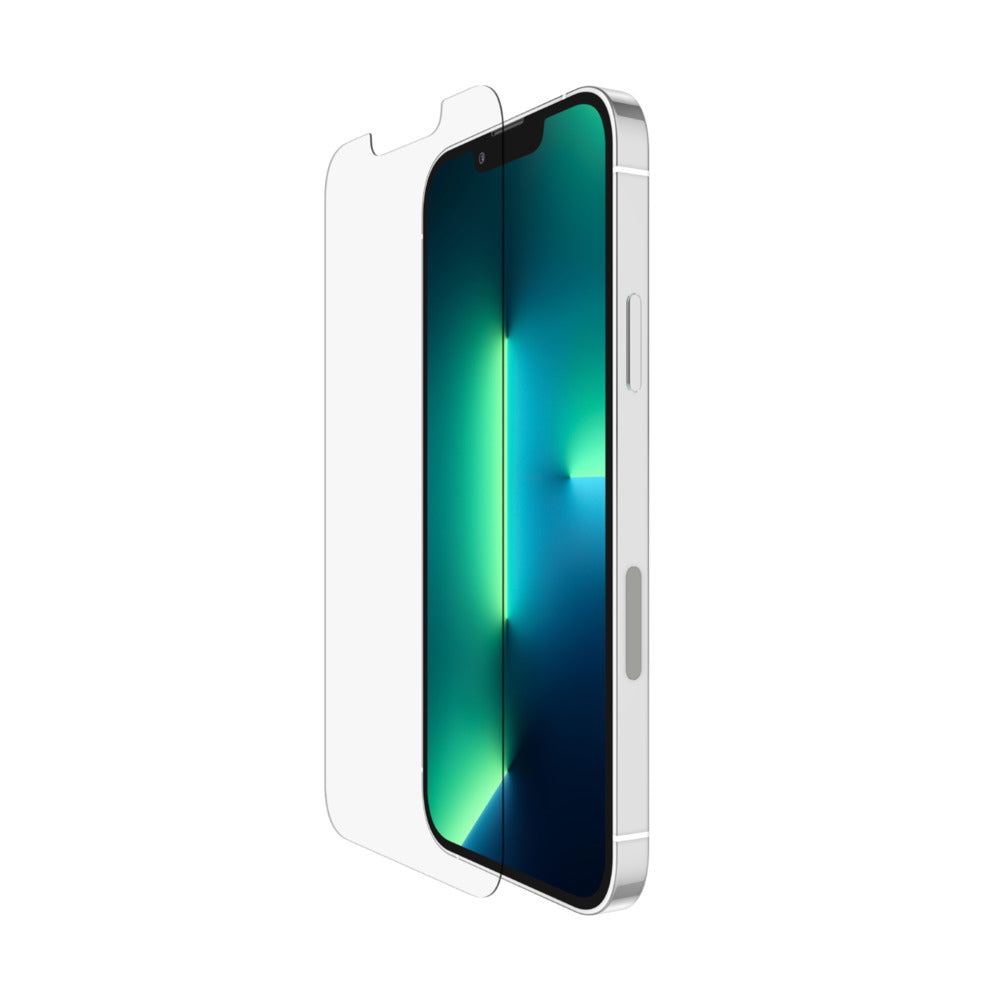 Belkin Displayschutz ScreenForce UltraGlass – für Apple iPhone 13/13 Pro – Glas, antibakteriell