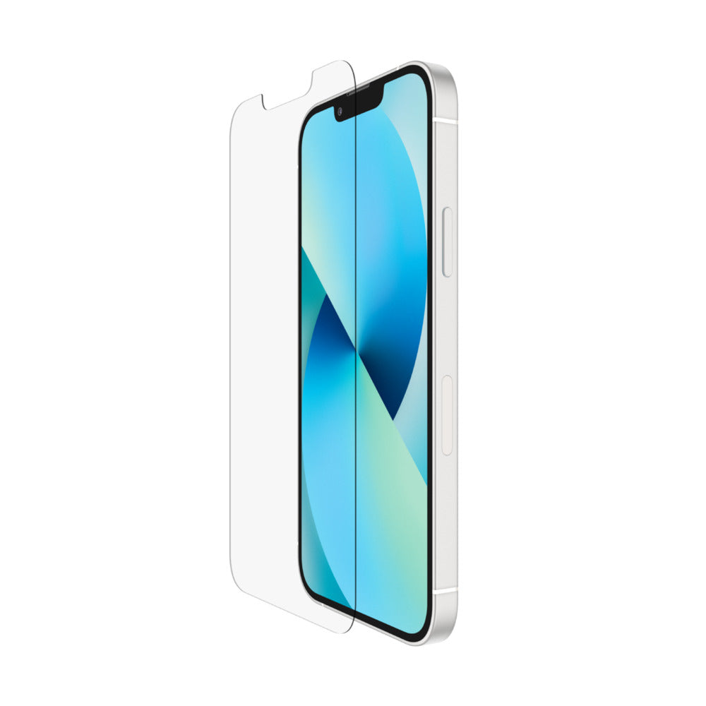 Belkin Displayschutz ScreenForce UltraGlass – für Apple iPhone 13/13 Pro – Glas, antibakteriell