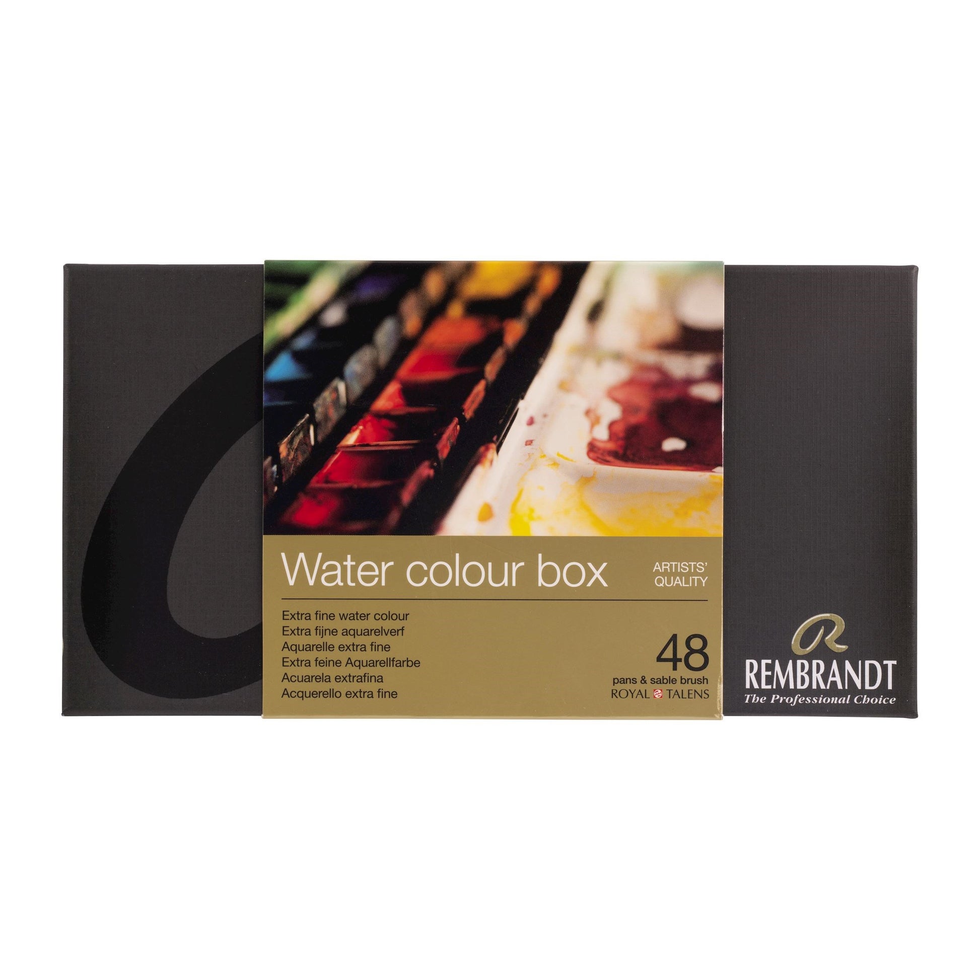 Royal Talens Rembrandt – Aquarellfarben – Set – 48 Farben, inklusive Umsteckpinsel