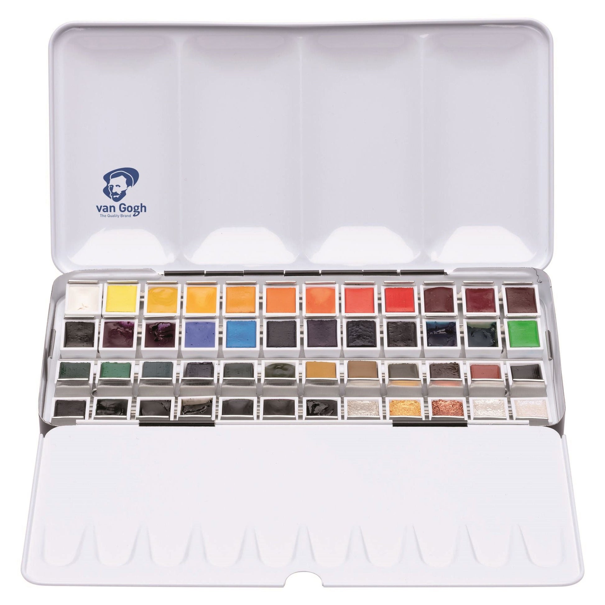 Van Gogh Aquarellfarben-Set – 48 Näpfchen