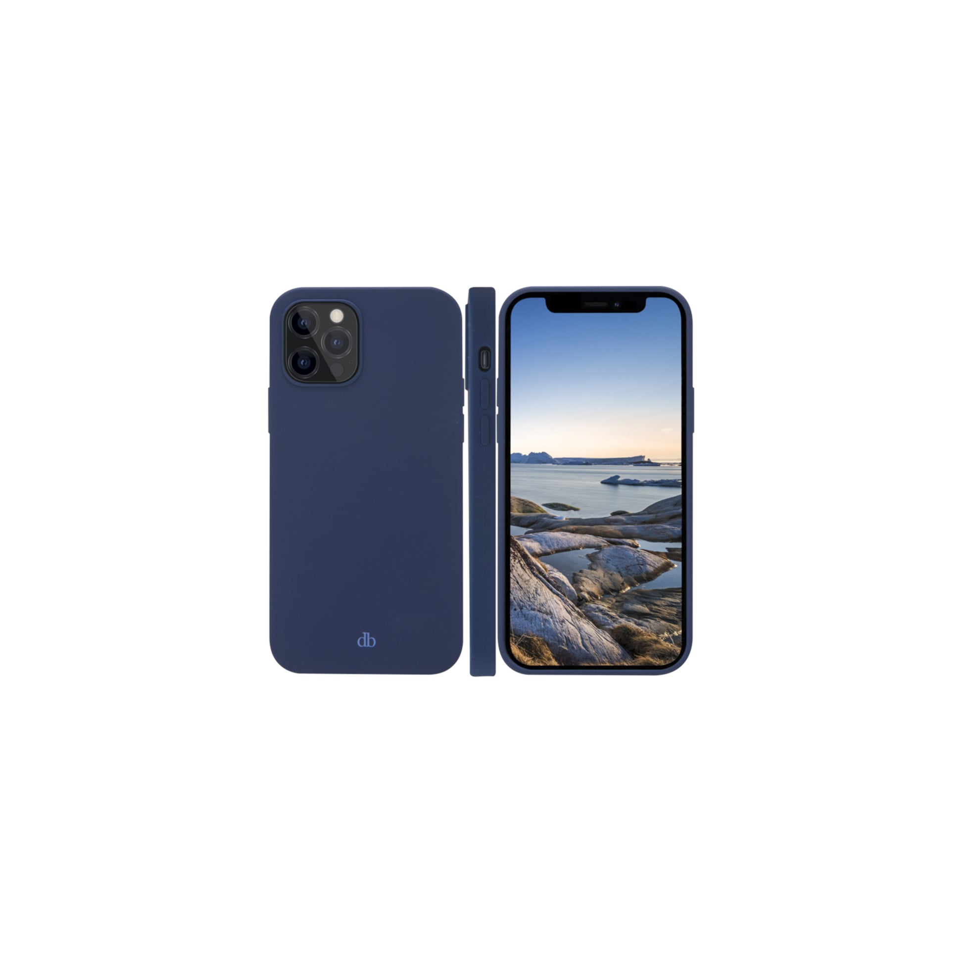 dbramante1928 Monaco – Backcover – für Apple iPhone 12 / iPhone 12 Pro, Kunststoff, Blau