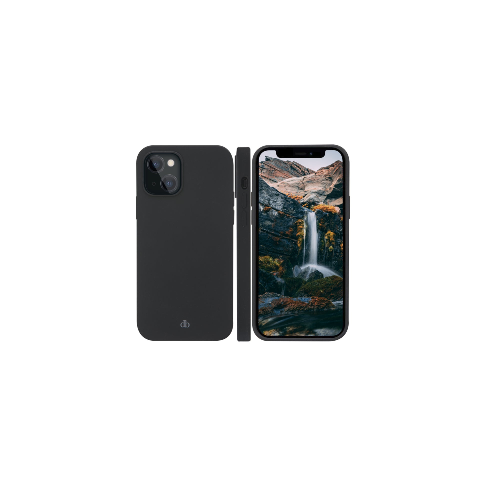 dbramante1928 Backcover – für Apple iPhone 13 mini, Recycling-Kunststoff, schwarz