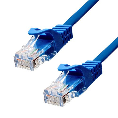 ProXtend 5UTP-02BL Patchkabel – Cat5e U/UTP, 2 m, Blau, RJ-45