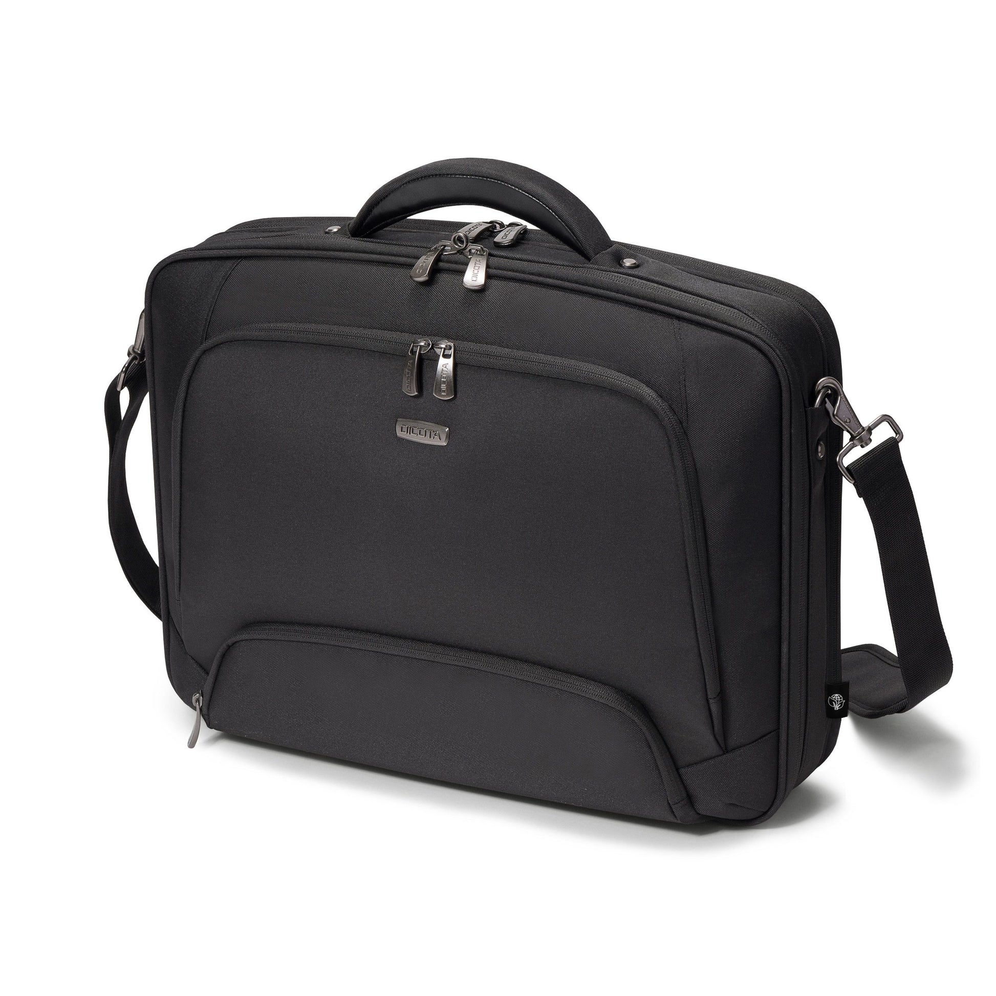 DICOTA Eco Multi PRO Notebook-Tasche für Notebooks bis 14,1" – Schwarz