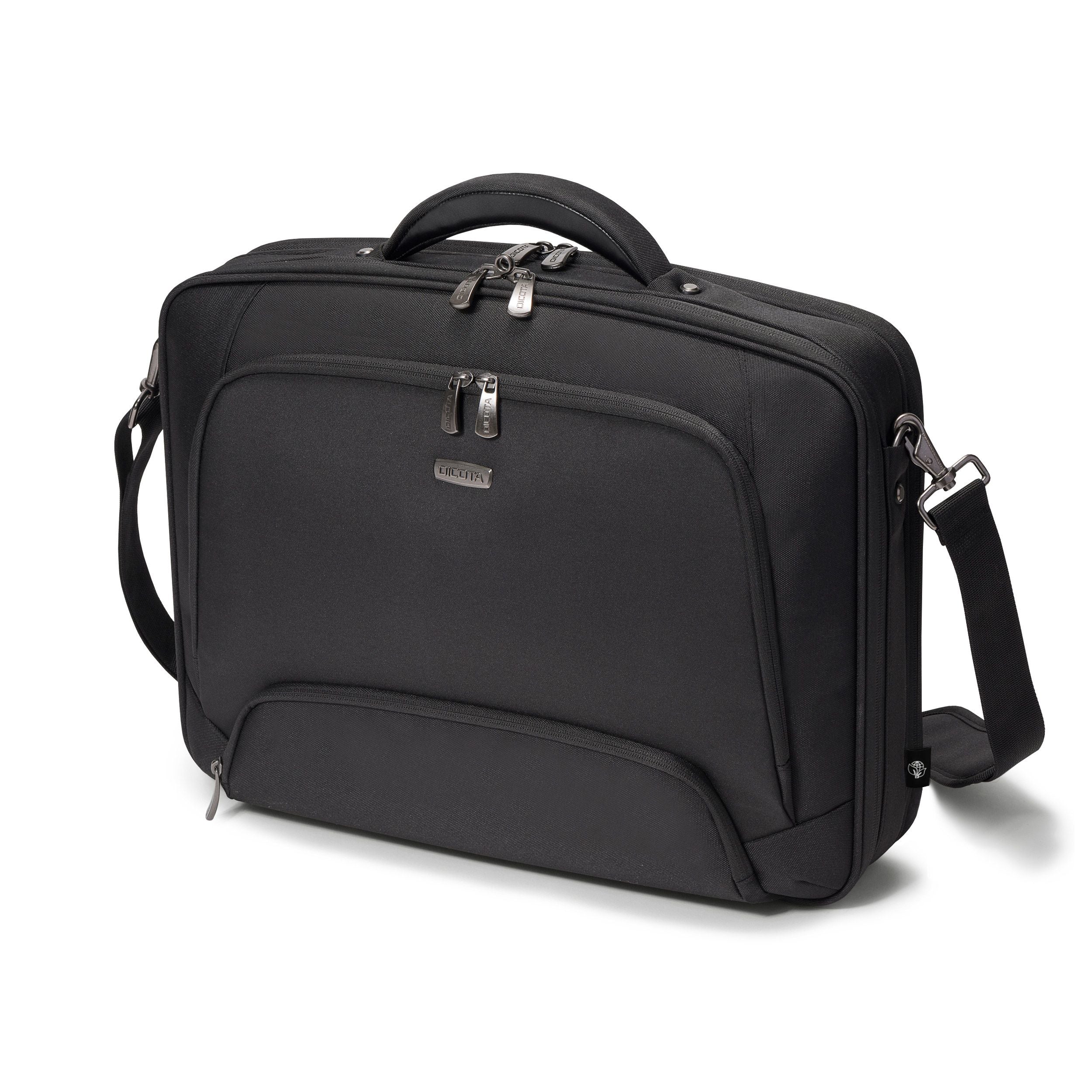 DICOTA Eco Multi PRO Notebook-Tasche für Notebooks bis 14,1" – Schwarz