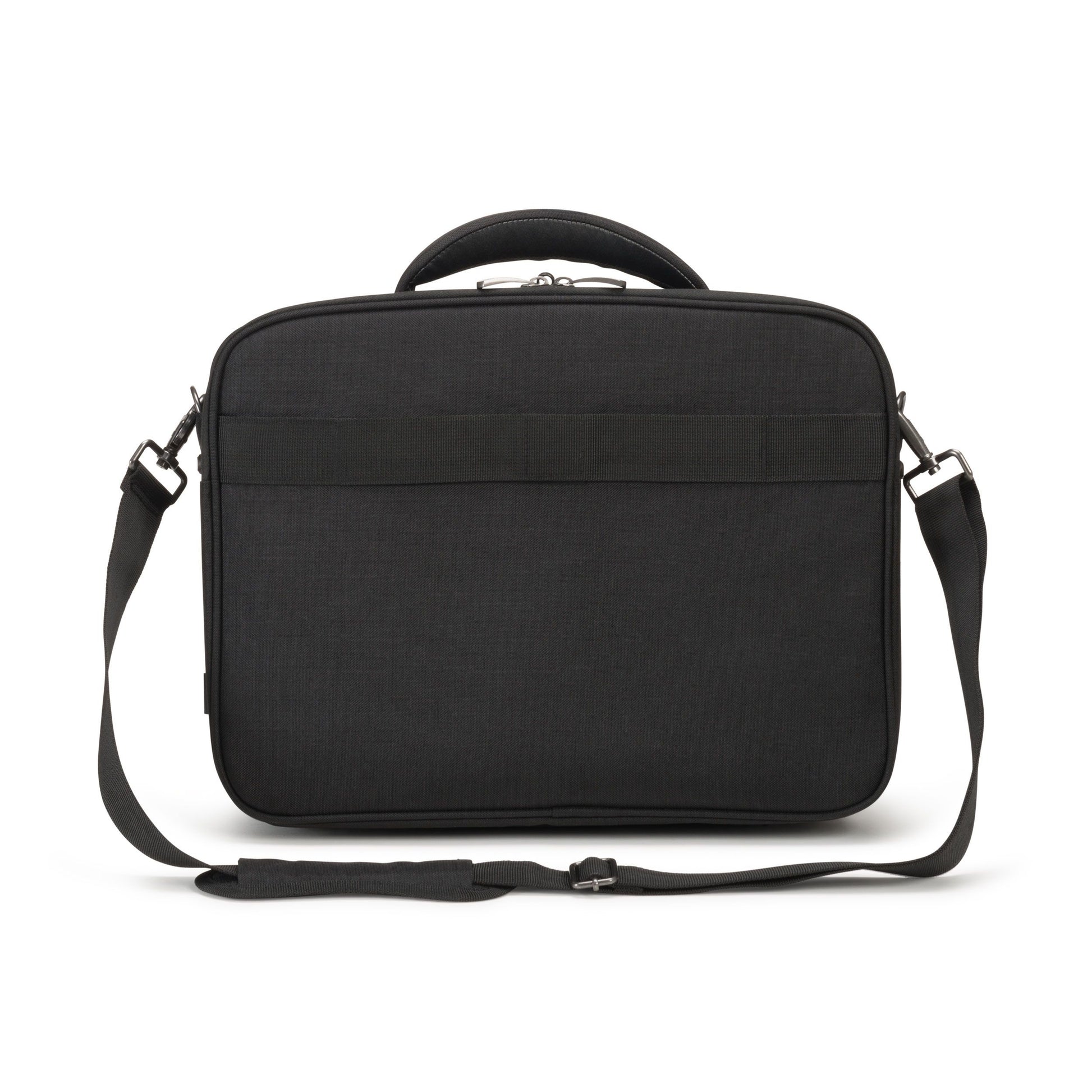 DICOTA Eco Multi PRO Notebook-Tasche bis 15,6" – aus recyceltem PET, abschliessbar – Schwarz