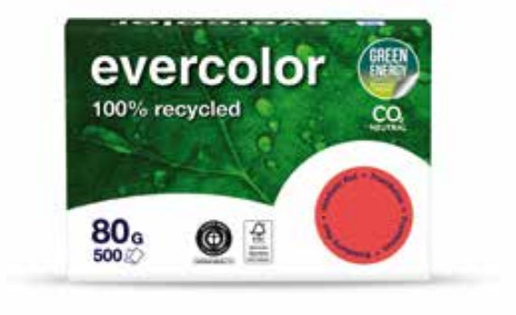 Clairefontaine Kopierpapier – A4, 80 g/m², Hellgelb – für Inkjet/Laser/Kopierer – FSC – 500 Blatt