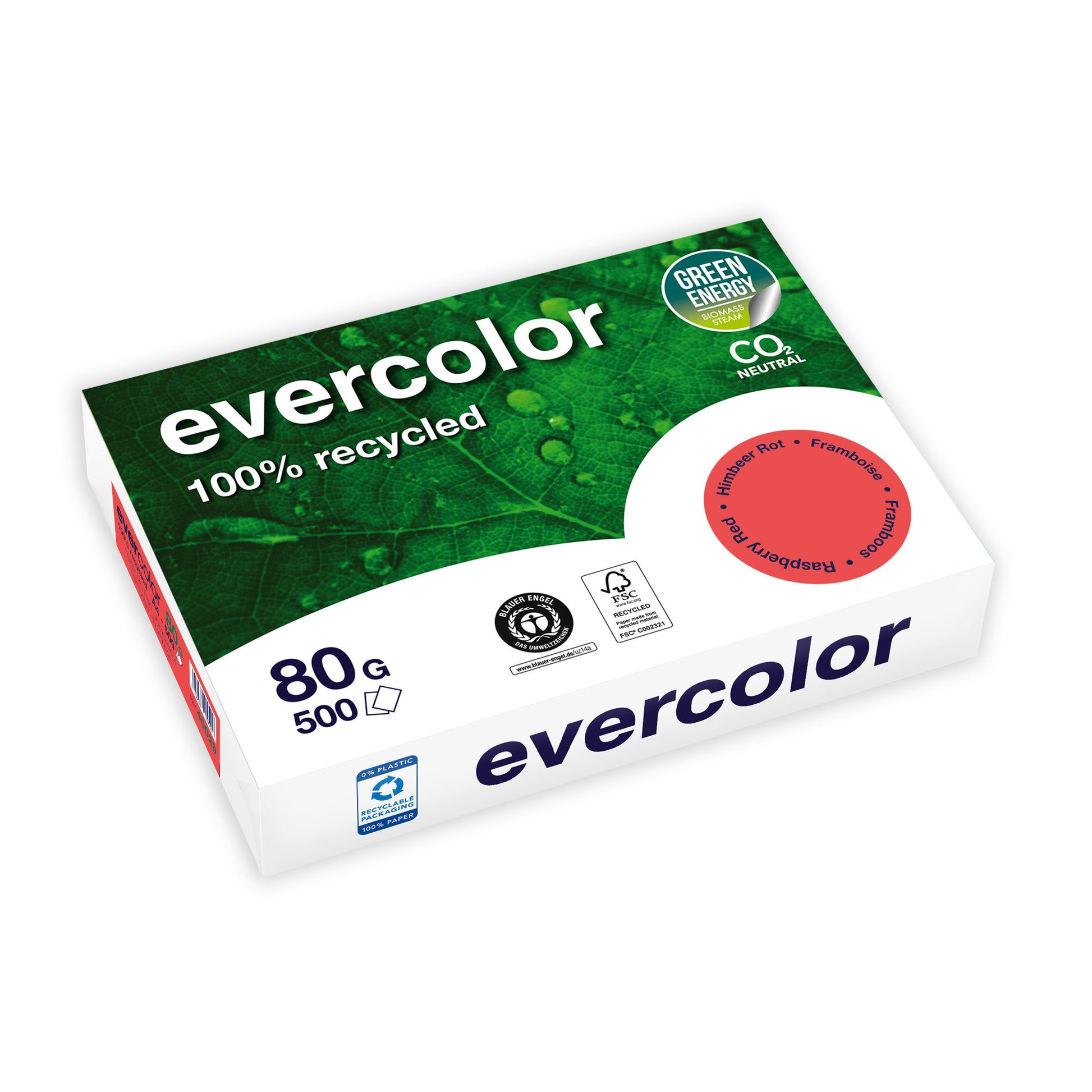 Clairefontaine Evercolor – A4, 80 g/m²