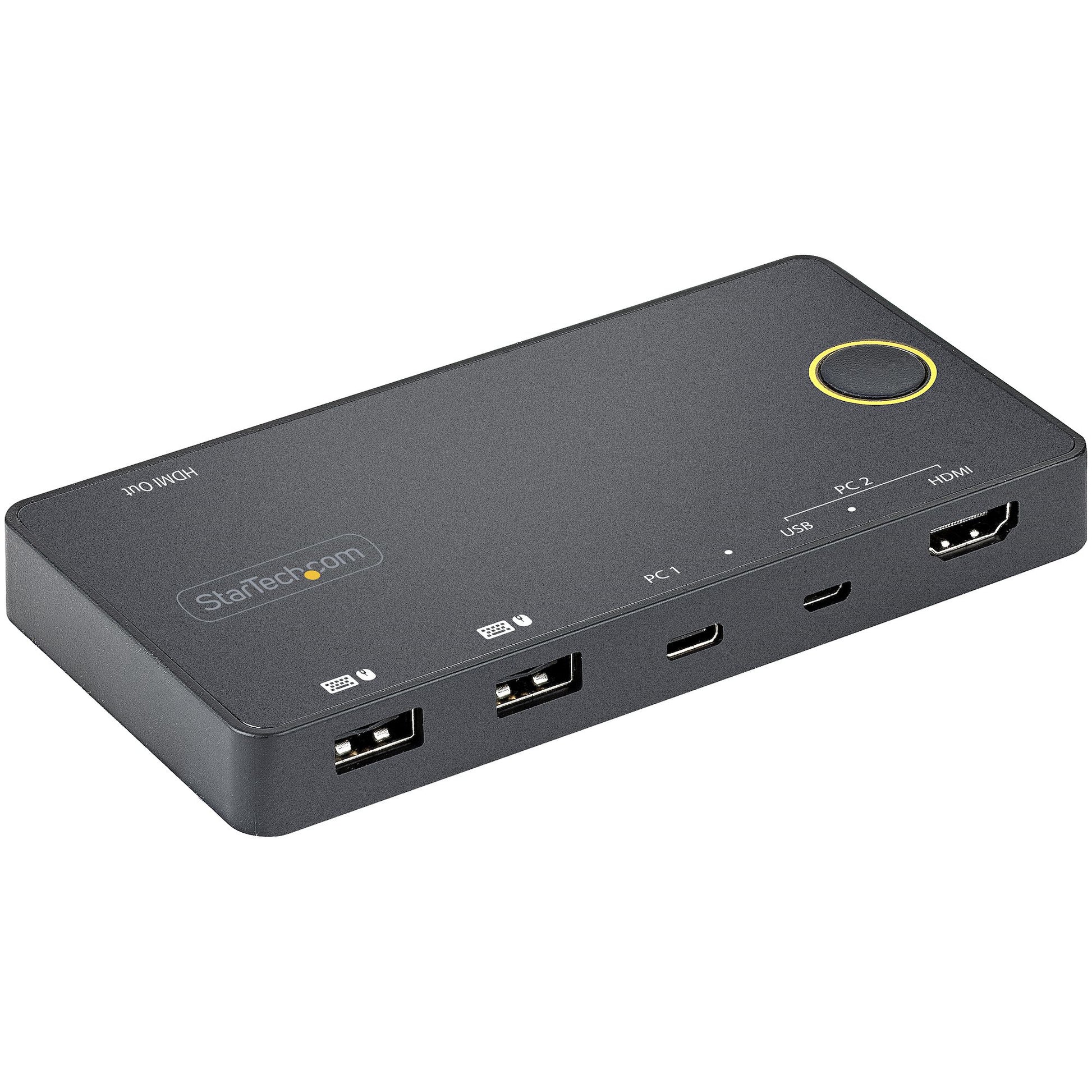 StarTech.com StarTech – KVM-Switch 2-Port, USB-C/HDMI, 4K (3840 × 2160)