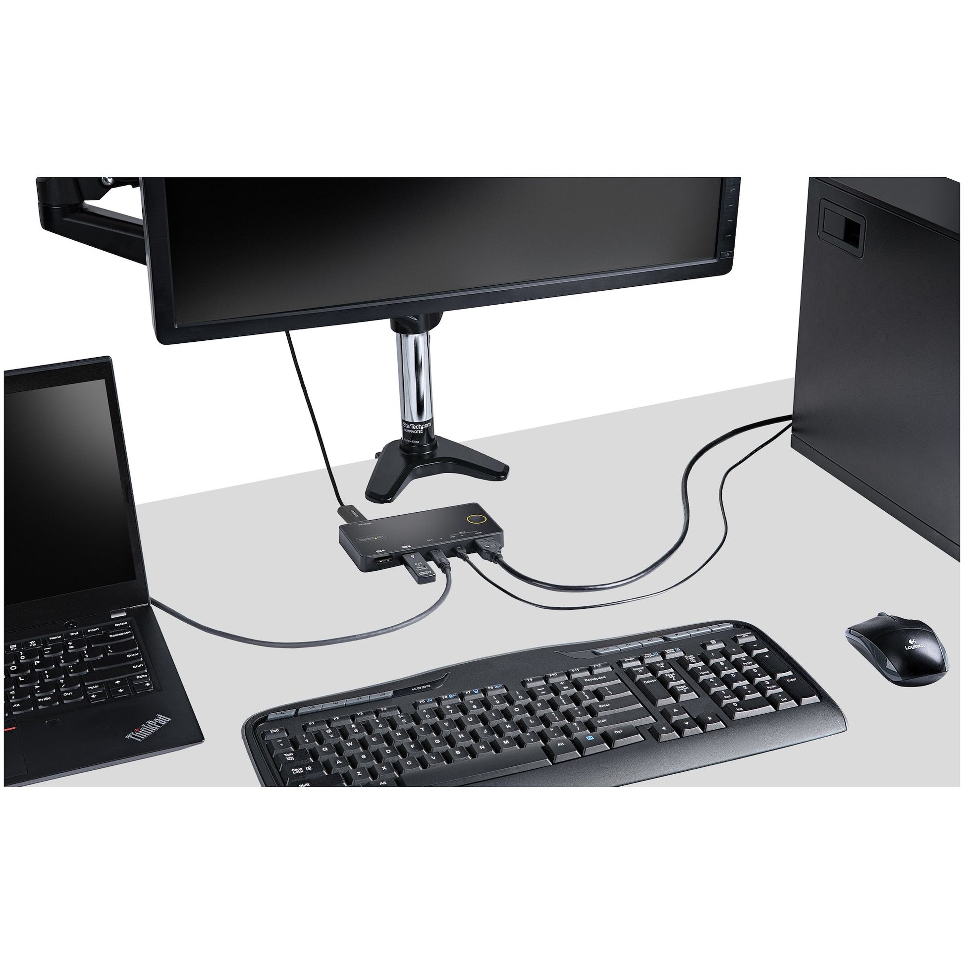 StarTech.com StarTech – KVM-Switch 2-Port, USB-C/HDMI, 4K (3840 × 2160)