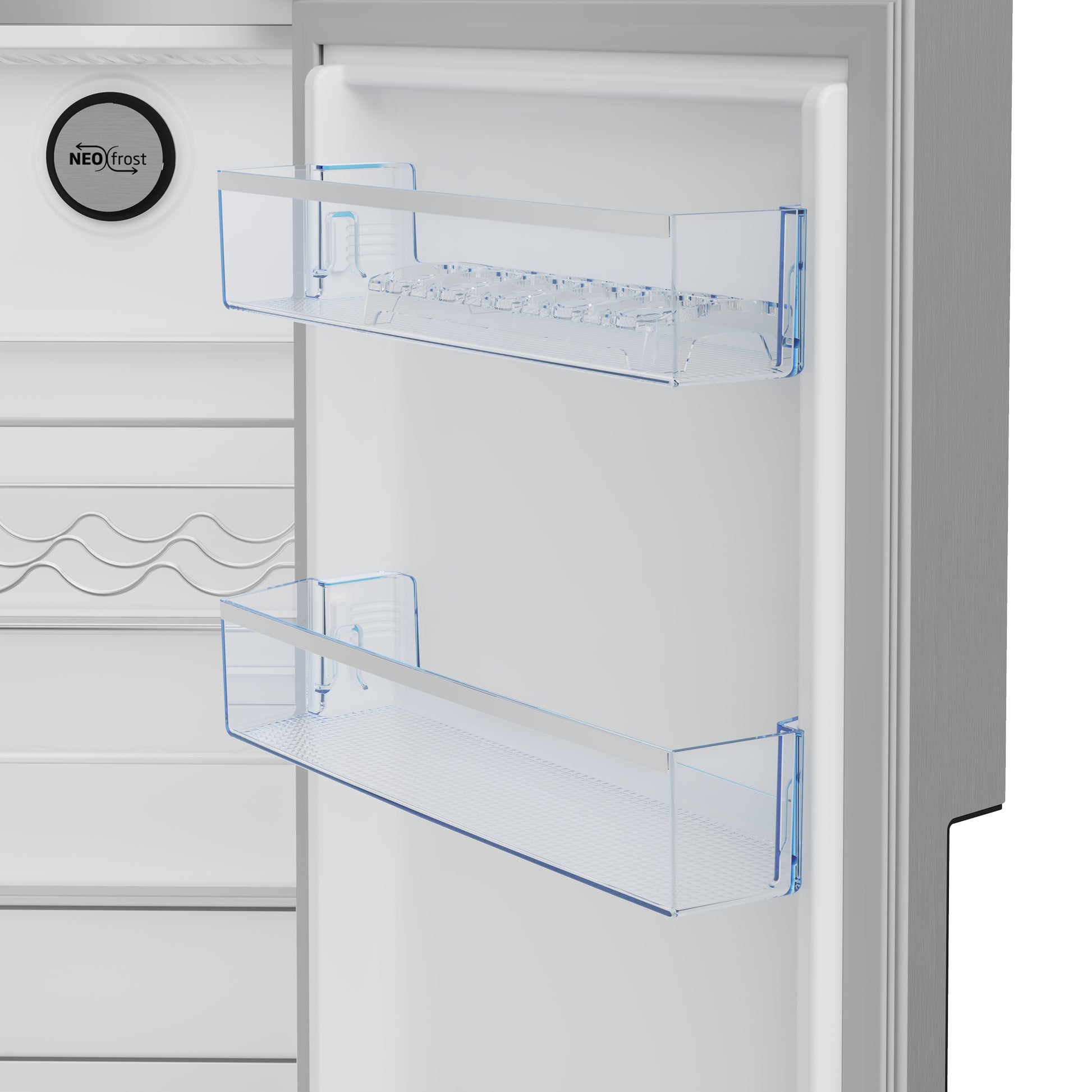 Beko Side-by-Side GN162341PTCHN – 525 l, 230 V, Energieeffizienzklasse E, 36 dB, Silber, 91,0×70,5×179,0 cm
