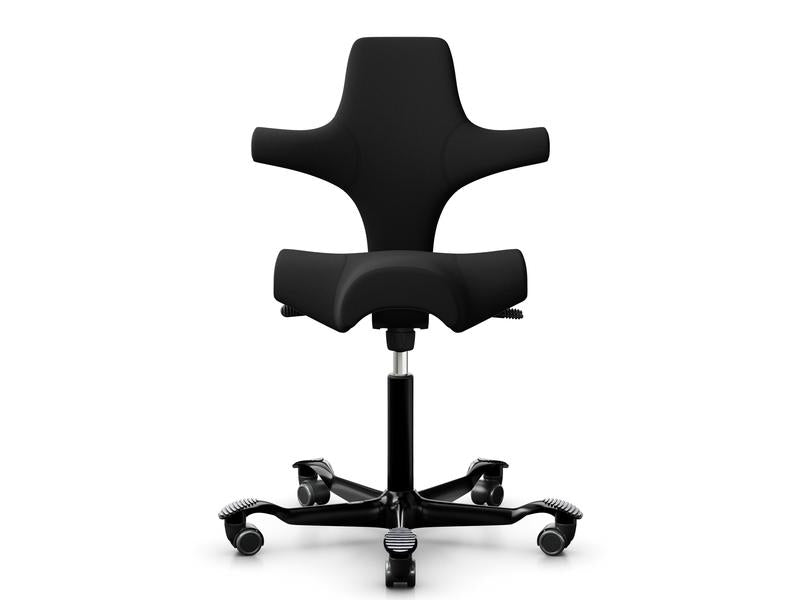 HÅG Bürostuhl Capisco 8106 – Sitzhöhe 48,5–66 cm, 110 kg, schwarz