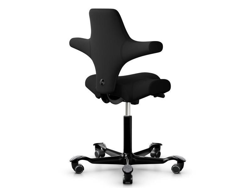 HÅG Bürostuhl Capisco 8106 – Sitzhöhe 48,5–66 cm, 110 kg, schwarz