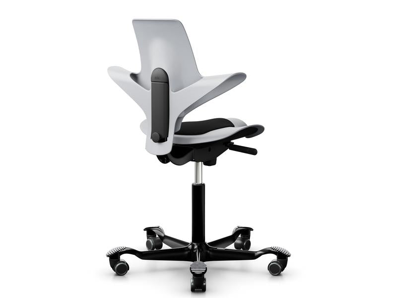 HÅG Bürostuhl Capisco Puls 8010 – Sitzhöhe 45–64 cm, 110 kg, Grau