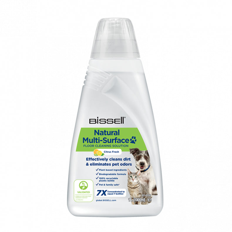 Bissell Multi SuFa Pet 3122 Bodenreiniger für Dampfreiniger für CrossWave/SpinWave – Flüssigkeit – 1 l
