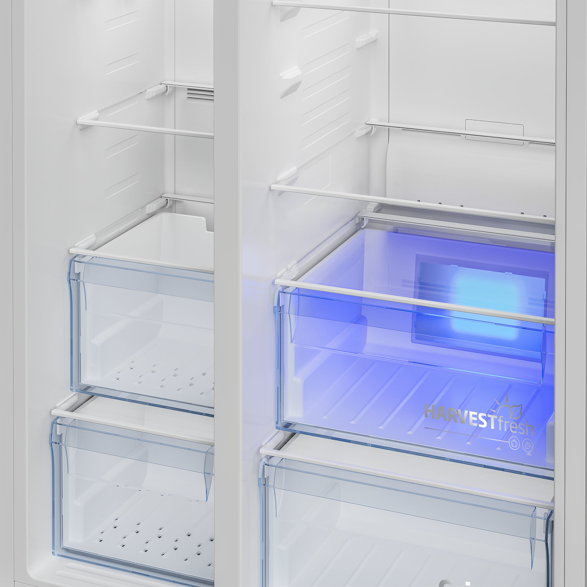 Beko Side-by-Side GN163242XBCHN – 554 l, 230 V, Energieeffizienzklasse E, 38 dB