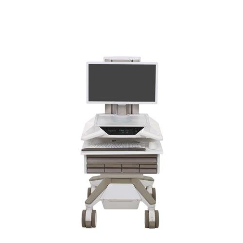 Ergotron CareFit Pro IT-/Medizin-Fahrwagen – elektrisch höhenverstellbar