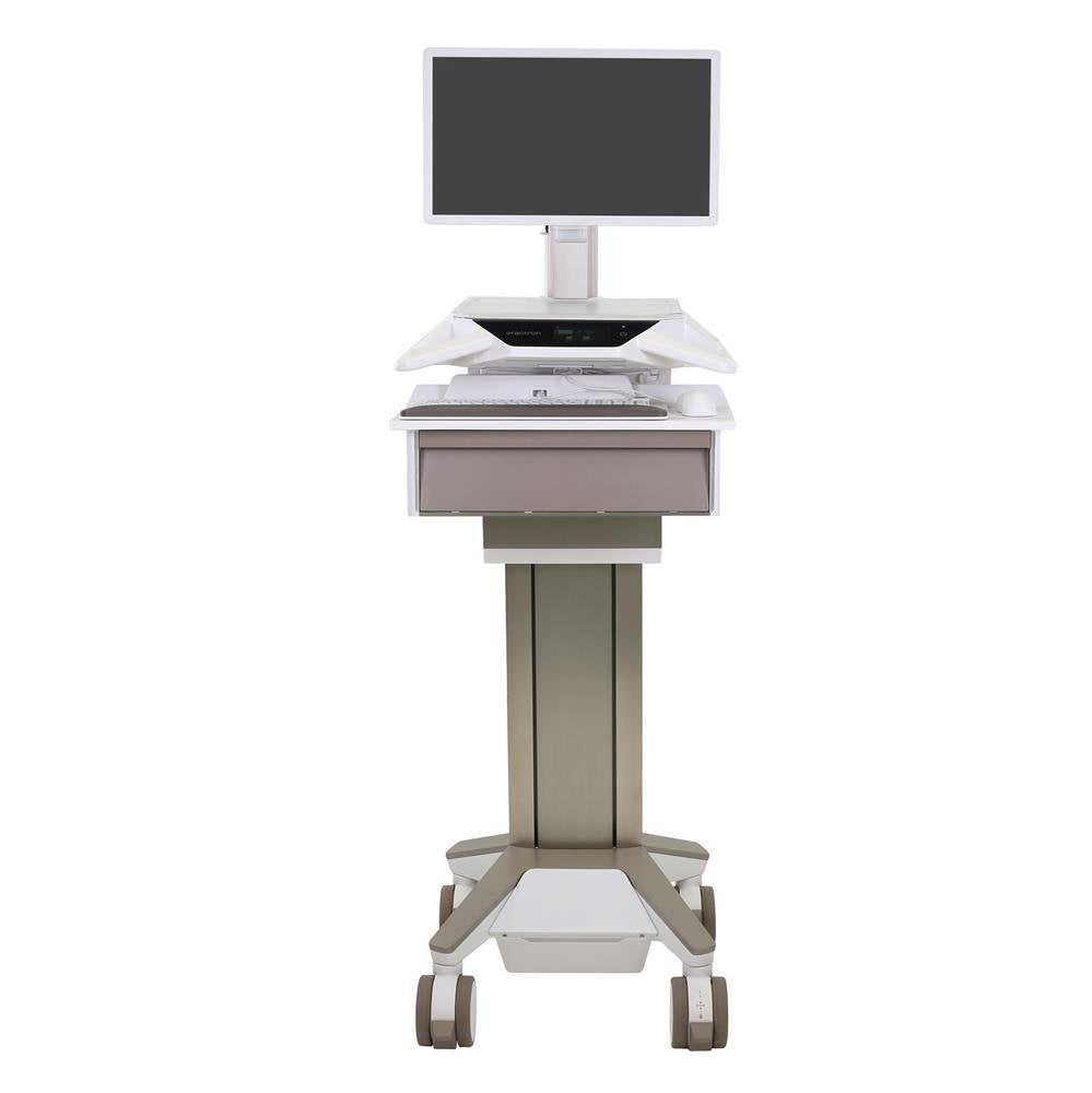 Ergotron CareFit Pro IT-/Medizin-Fahrwagen – elektrisch höhenverstellbar