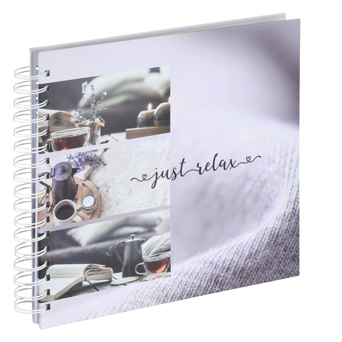 Hama Fotoalbum Wiro Relax – für 280 × 240 mm, mehrfarbig, Karton