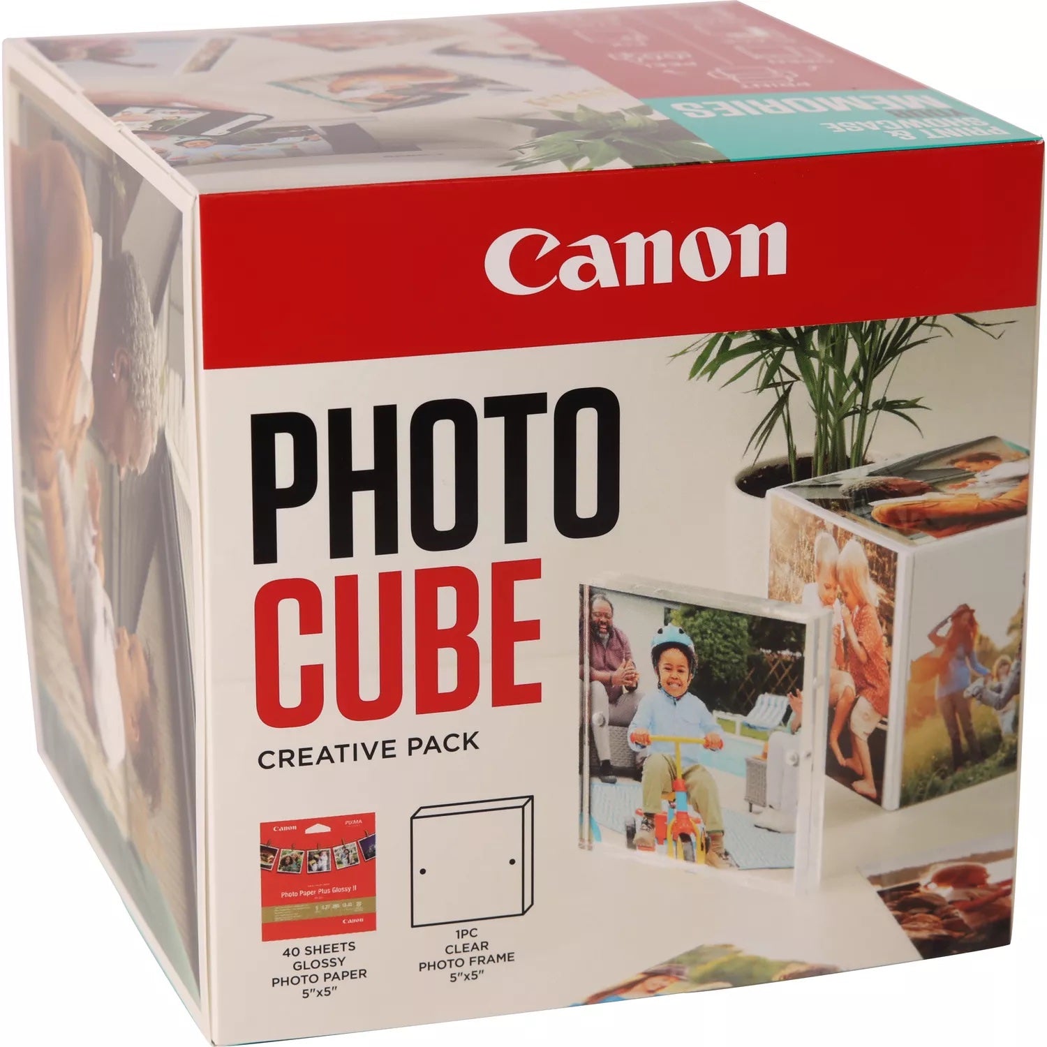Canon Fotopapier – 127 × 127 mm, 40 Blatt
