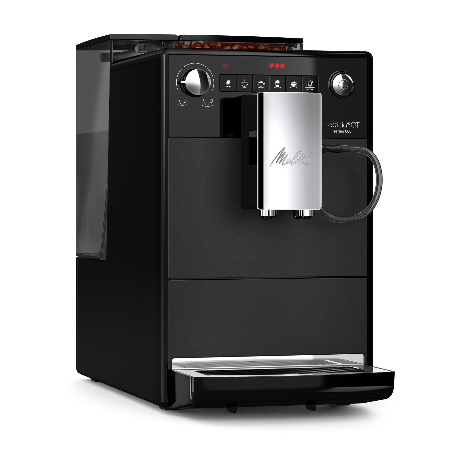 Melitta Latticia OT Kaffeevollautomat – 15 bar, 1,5 l, 250 g, Grau