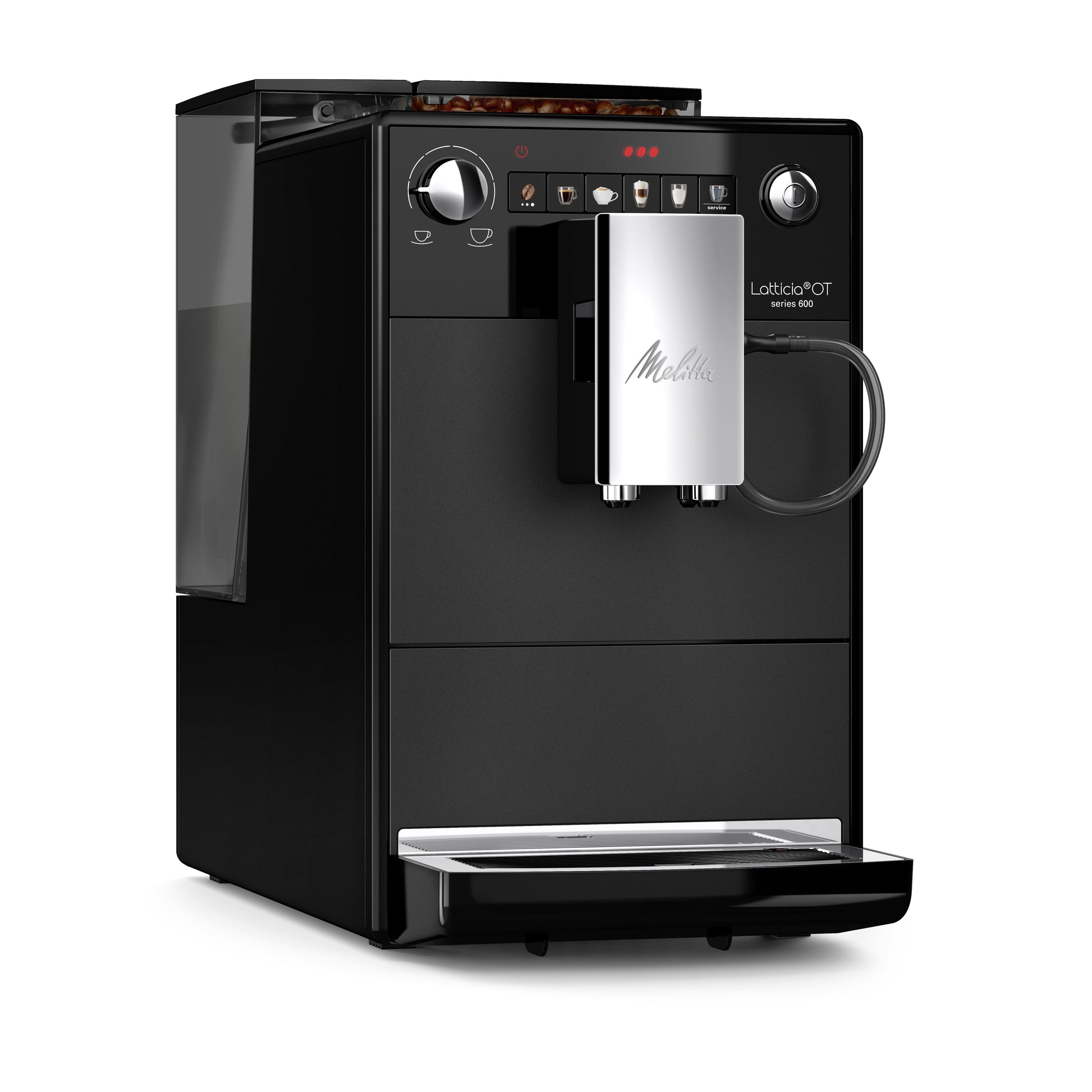 Melitta Latticia OT Kaffeevollautomat – 15 bar, 1,5 l, 250 g, Grau