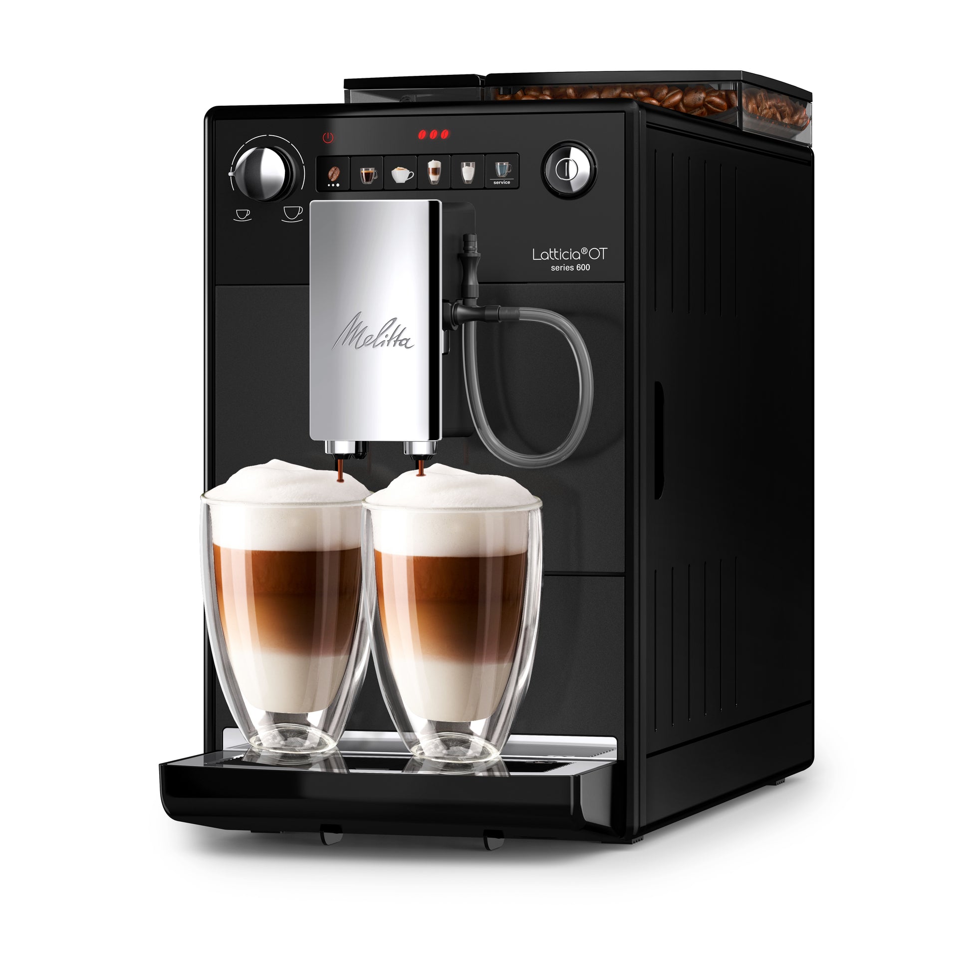 Melitta Latticia OT Kaffeevollautomat – 15 bar, 1,5 l, 250 g, Grau
