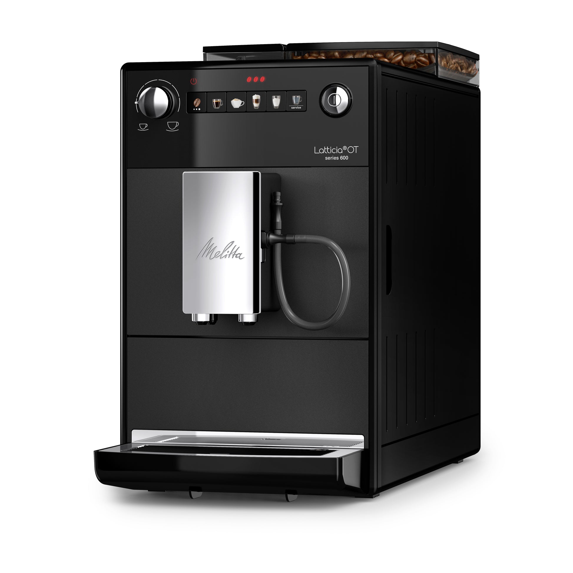 Melitta Latticia OT Kaffeevollautomat – 15 bar, 1,5 l, 250 g, Grau