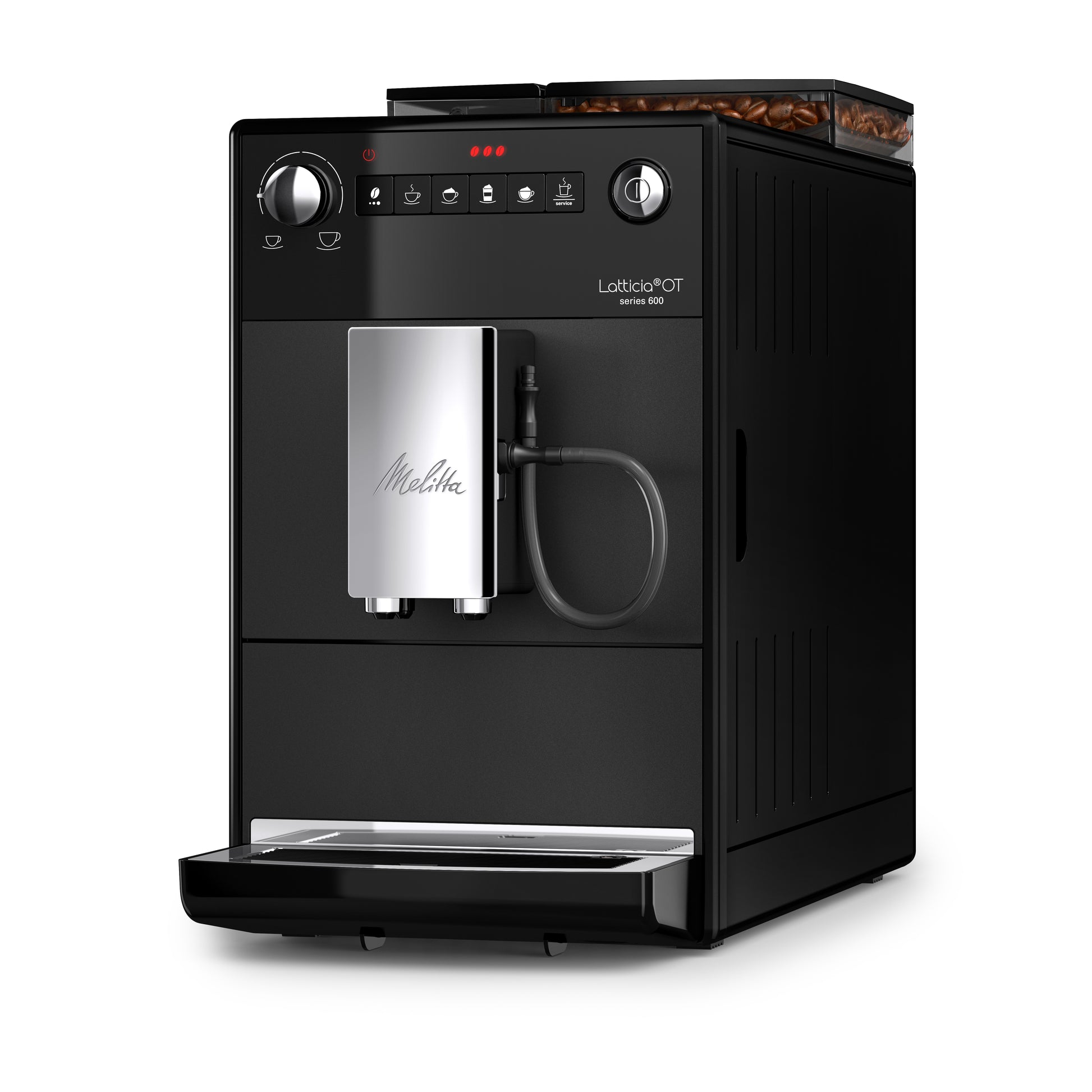 Melitta Latticia OT Kaffeevollautomat – 15 bar, 1,5 l, 250 g, Grau