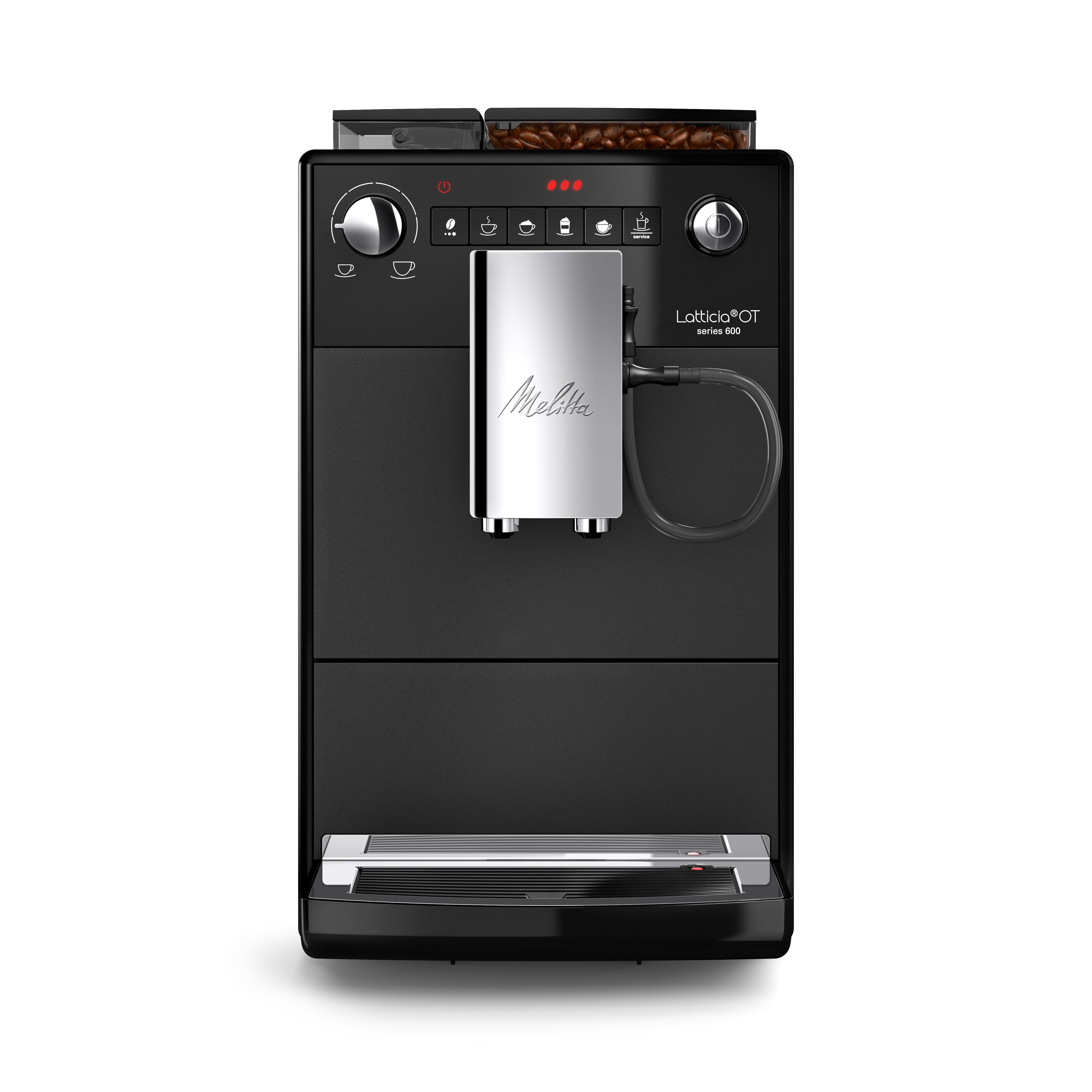 Melitta Latticia OT Kaffeevollautomat – 15 bar, 1,5 l, 250 g, Grau