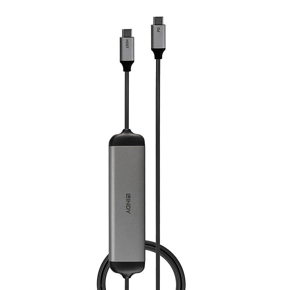 Lindy 43326 Multiport-Adapter – USB-C, 1× HDMI, 2× USB-A, 100 W PD, SD/microSD