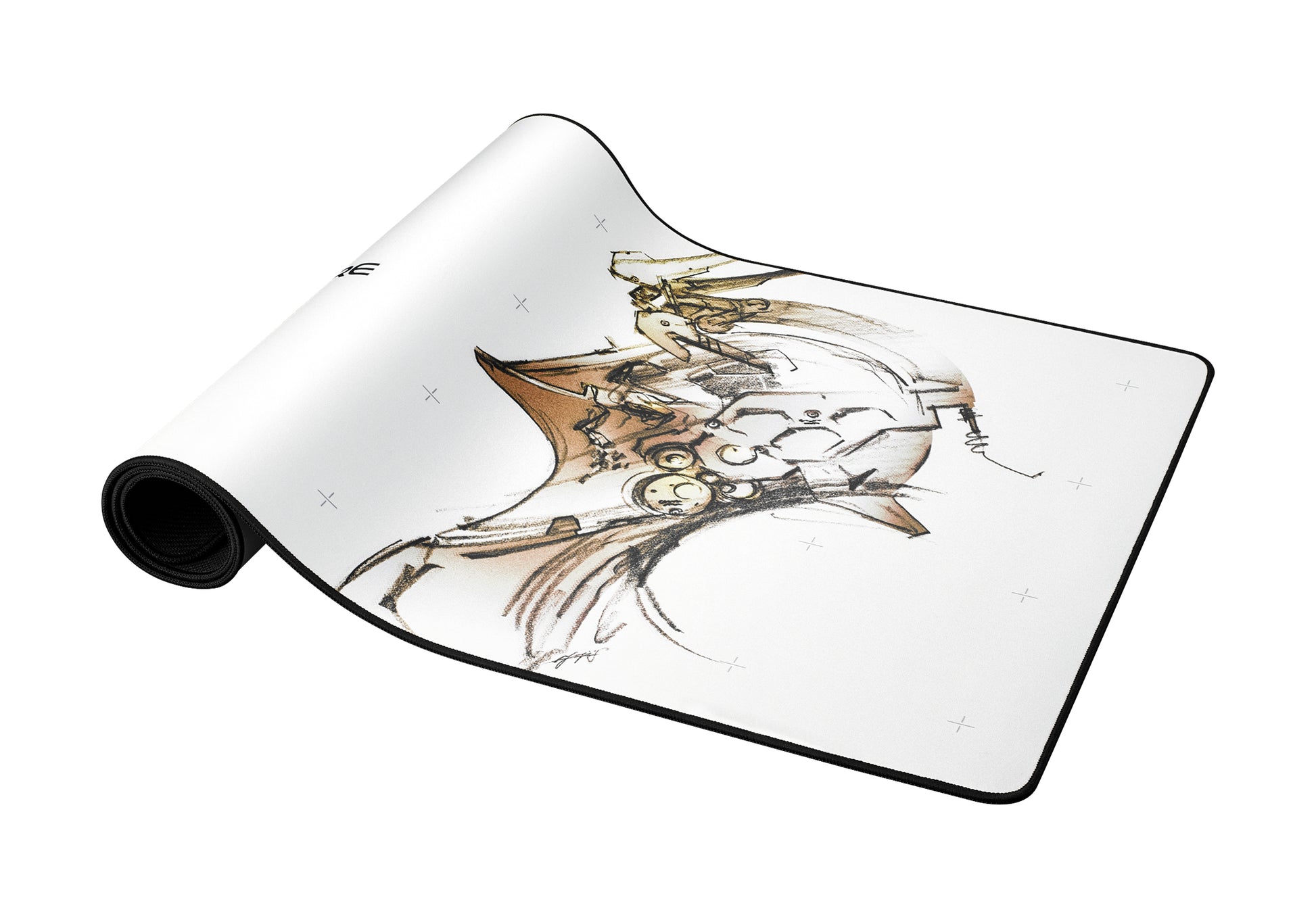 ASUS ROG Scabbard II XXL-KJP – Gaming-Mauspad – 900 × 400 mm, Gestickte Kanten, Mehrfarbig